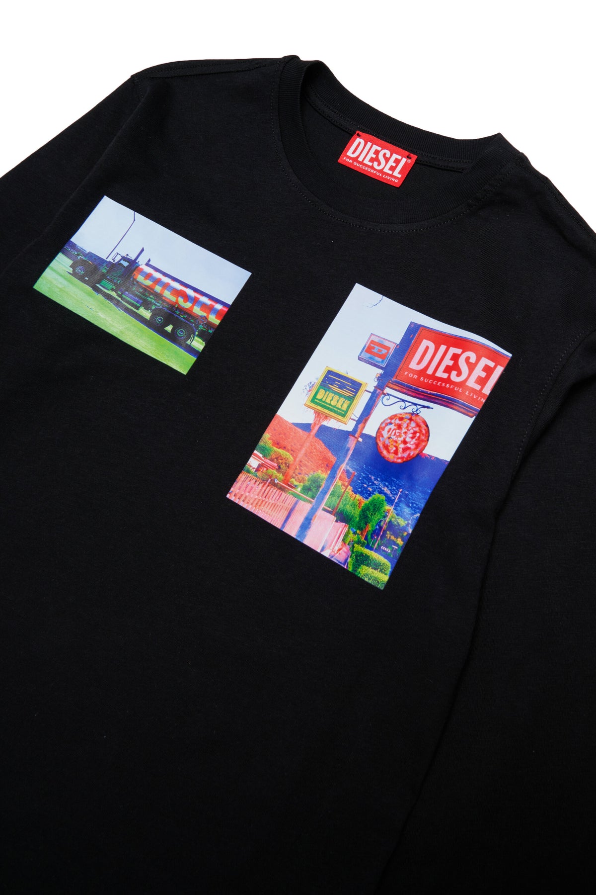 Langarm-T-Shirt mit Logo