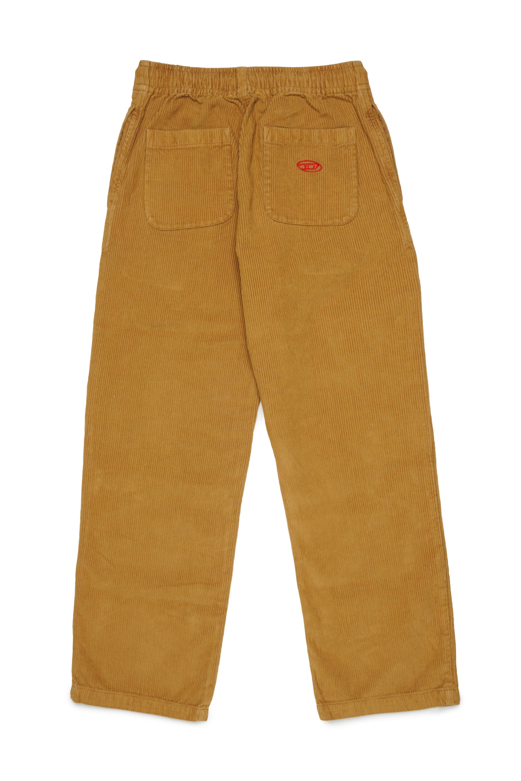 Pantalon en velours avec logo