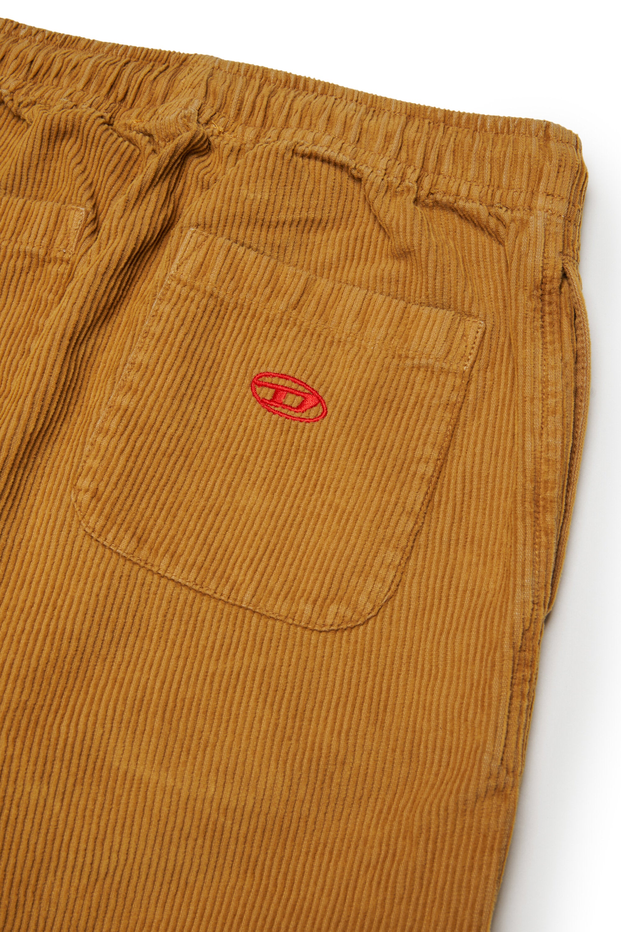 Pantalon en velours avec logo
