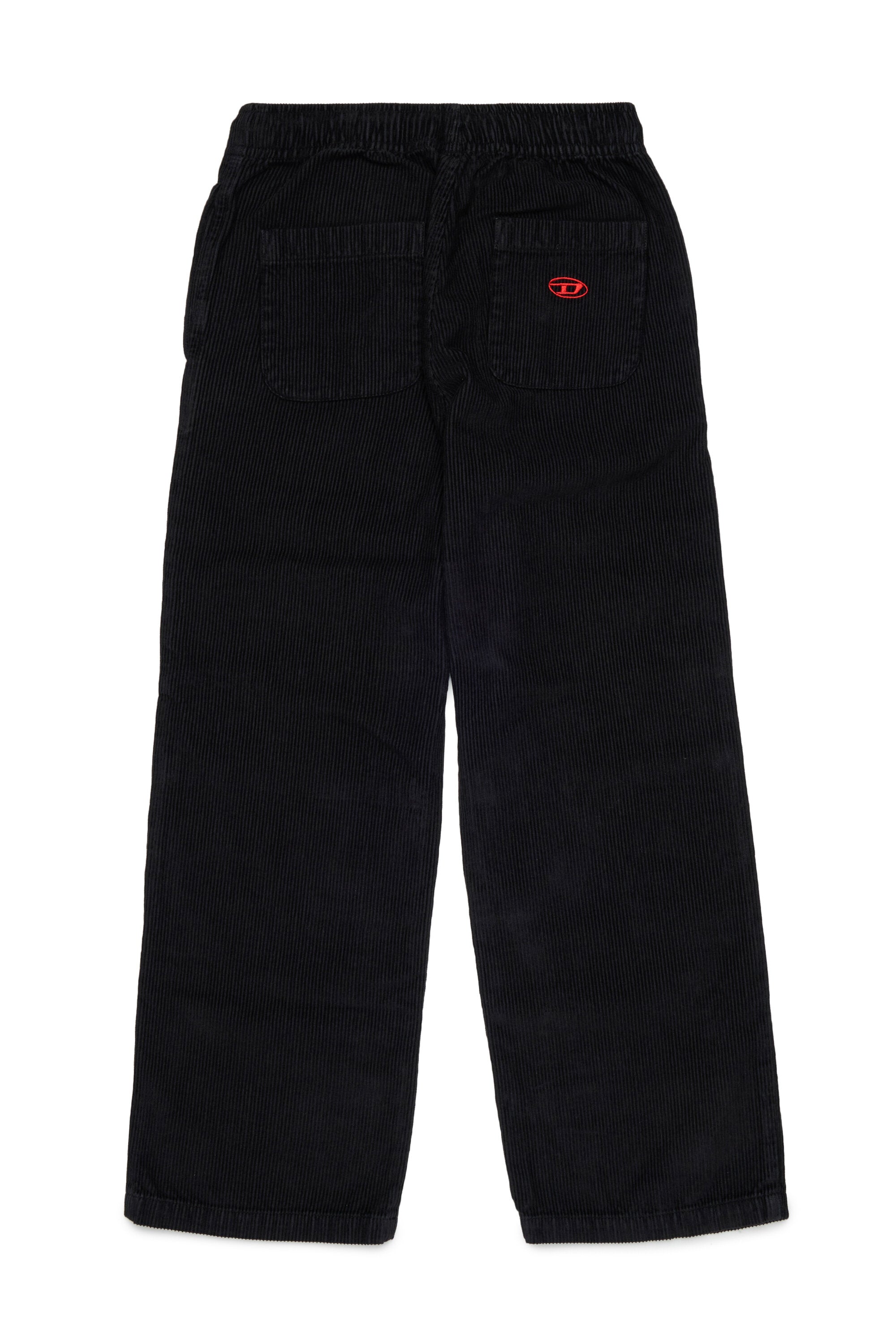 Pantalon en velours avec logo