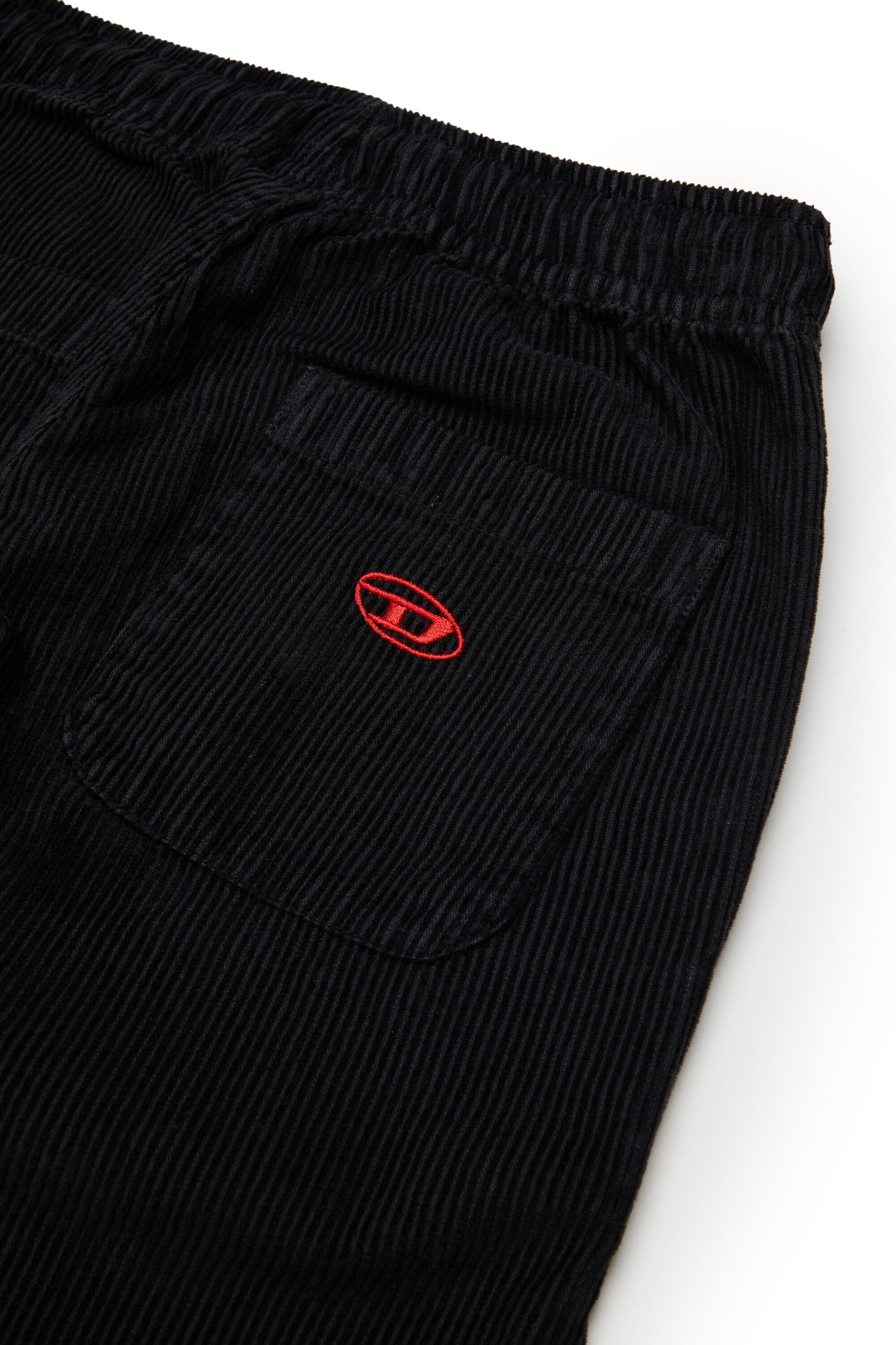 Pantalon en velours avec logo