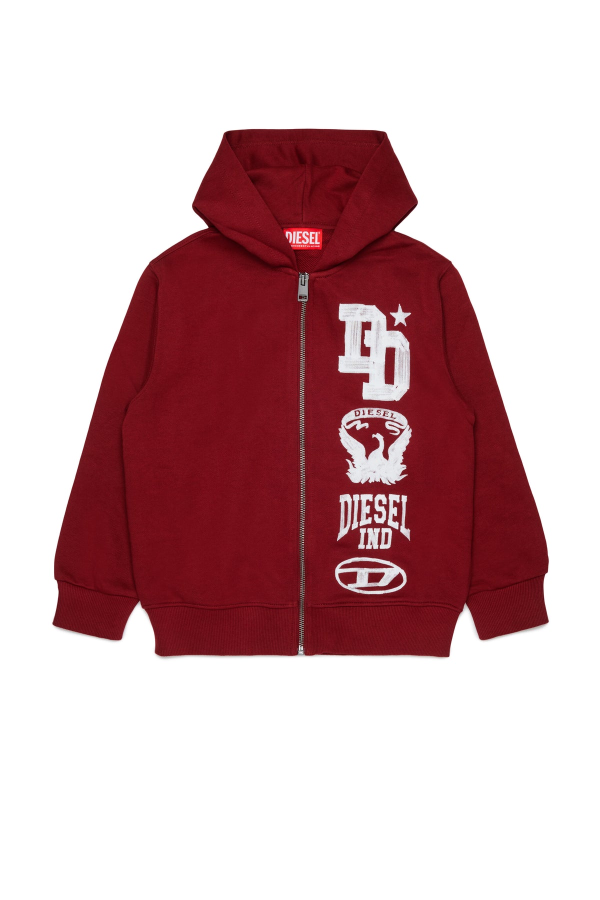 Sweat zippé avec logo