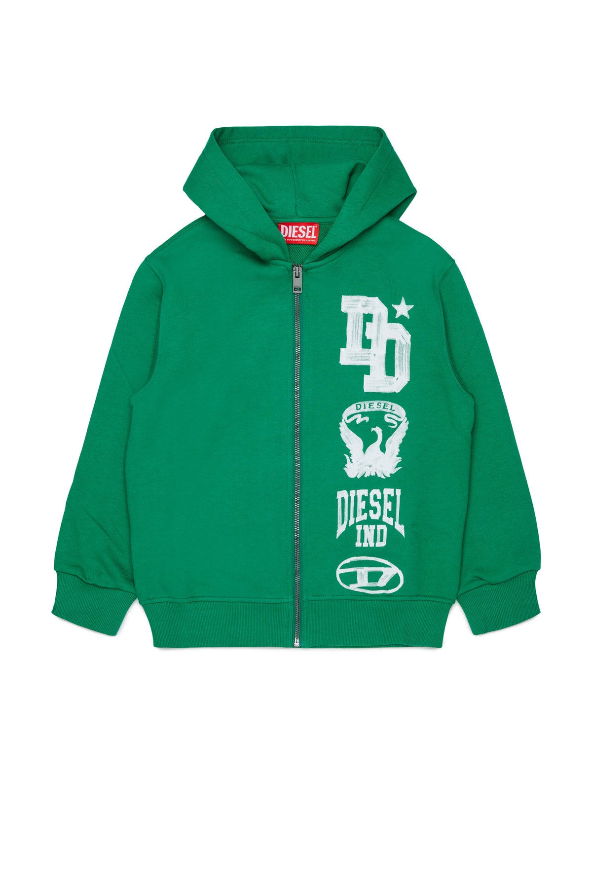 Sweat zippé avec logo