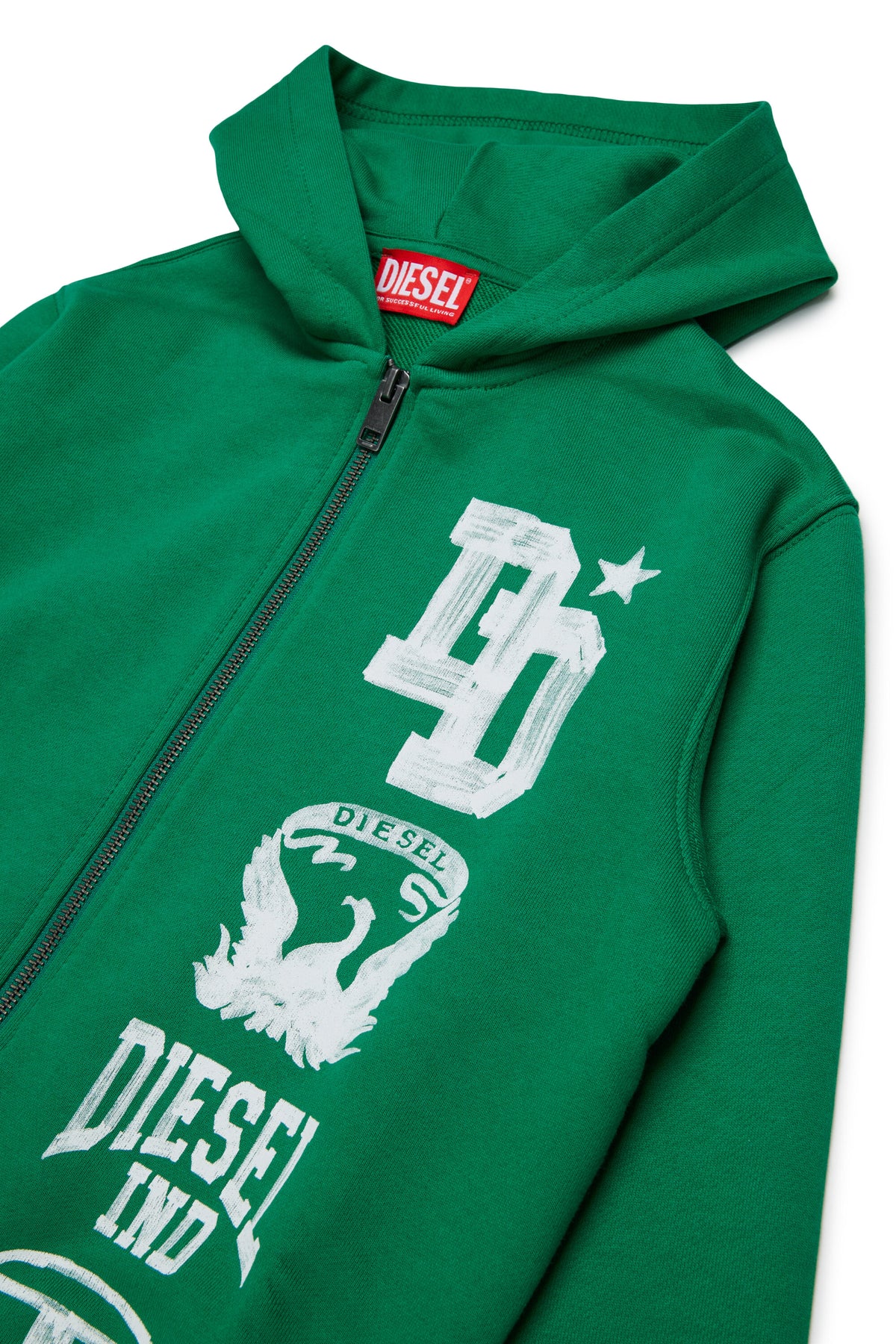 Sweat zippé avec logo