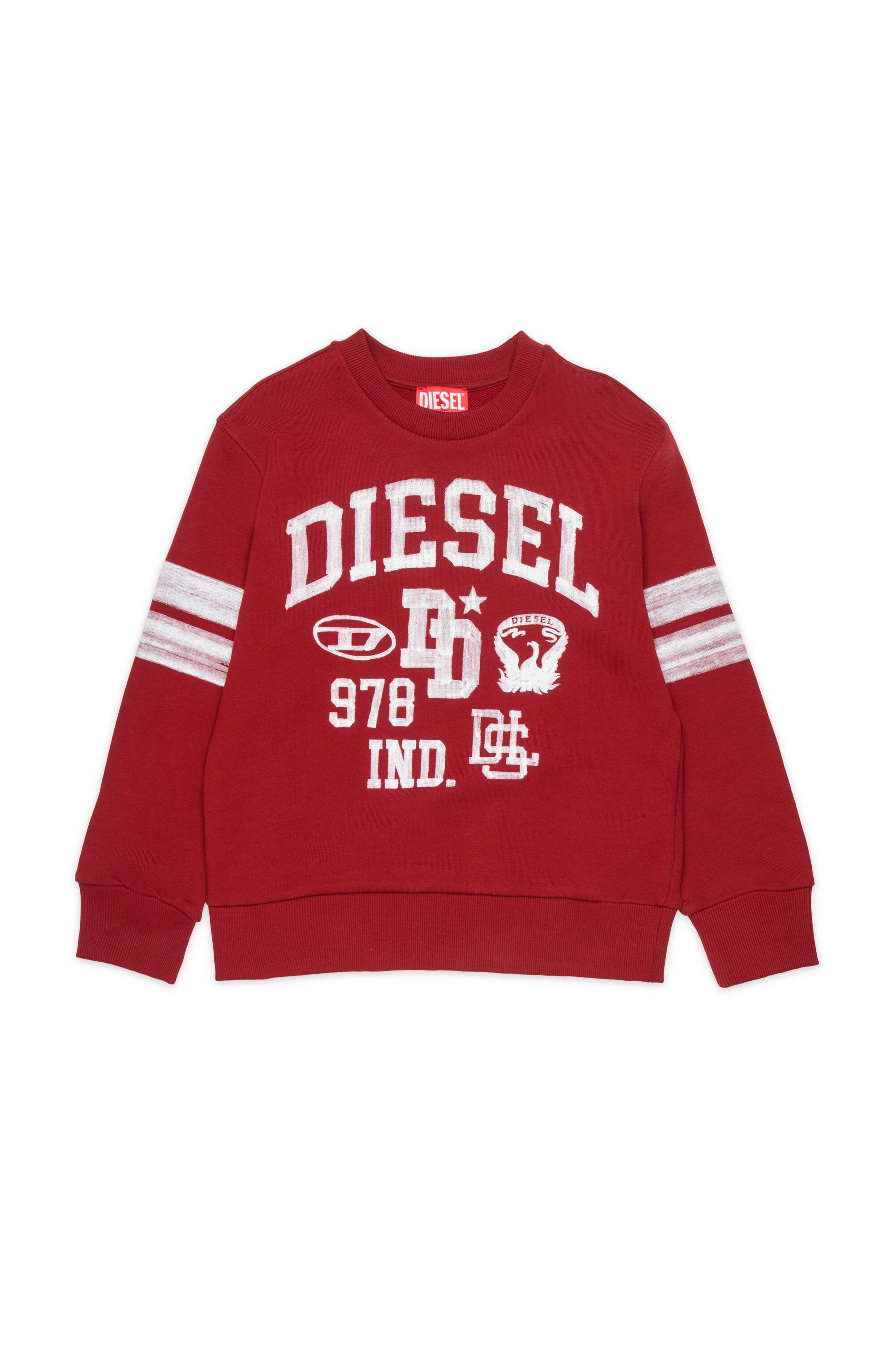 Sweat-shirt col rond avec logo