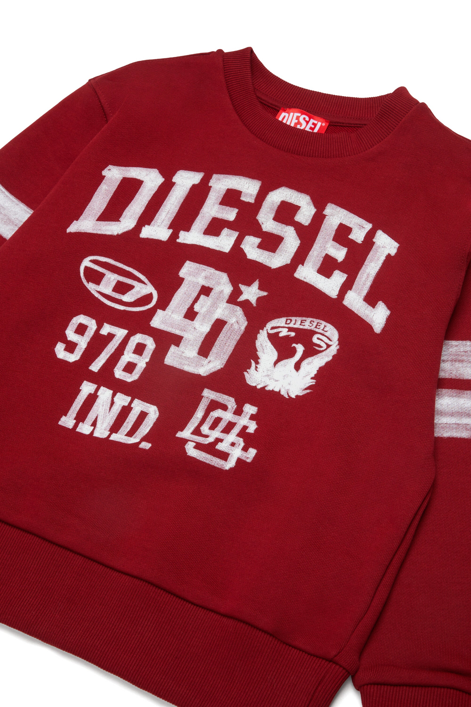 Sweat-shirt col rond avec logo