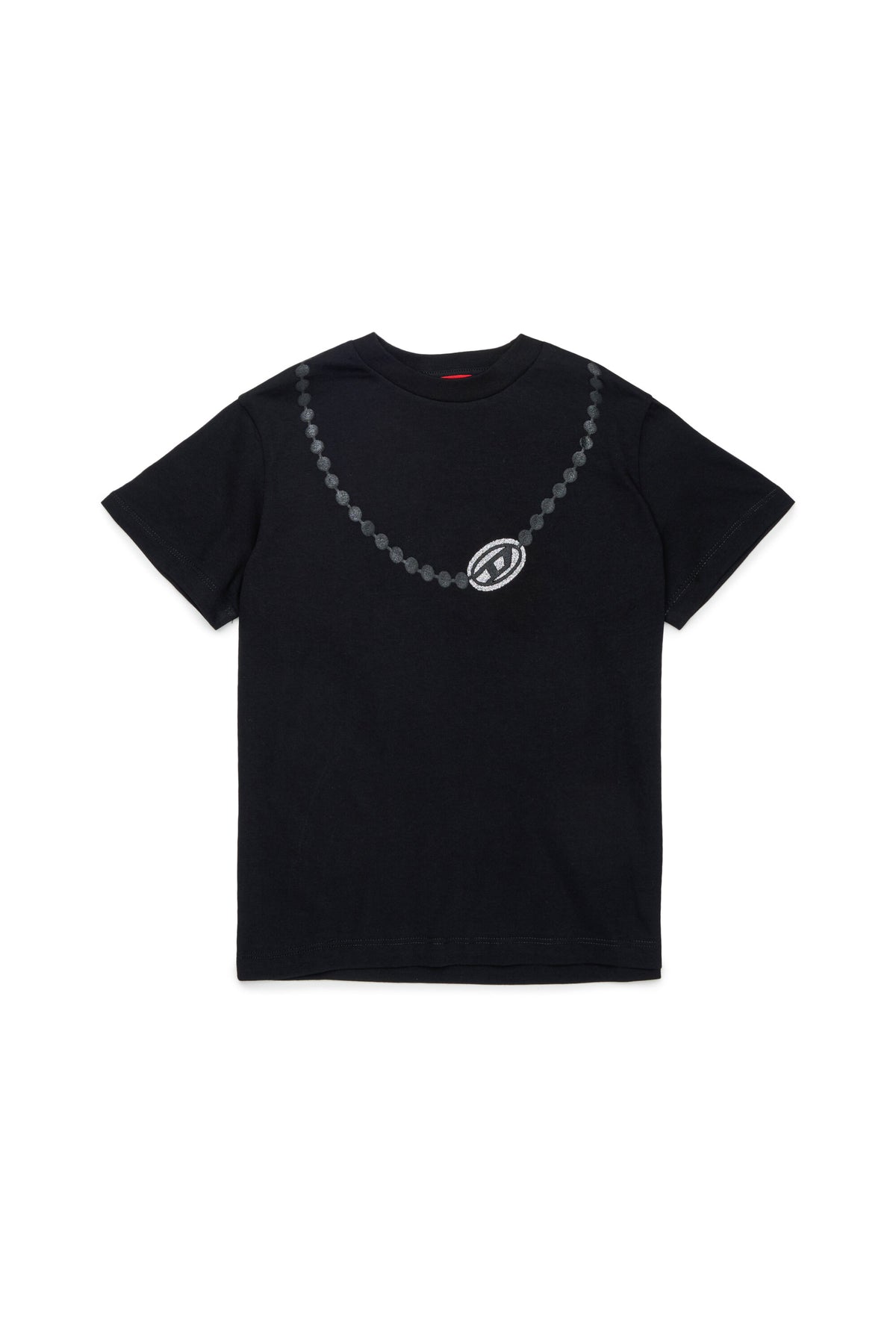 Camiseta de cuello redondo con logo