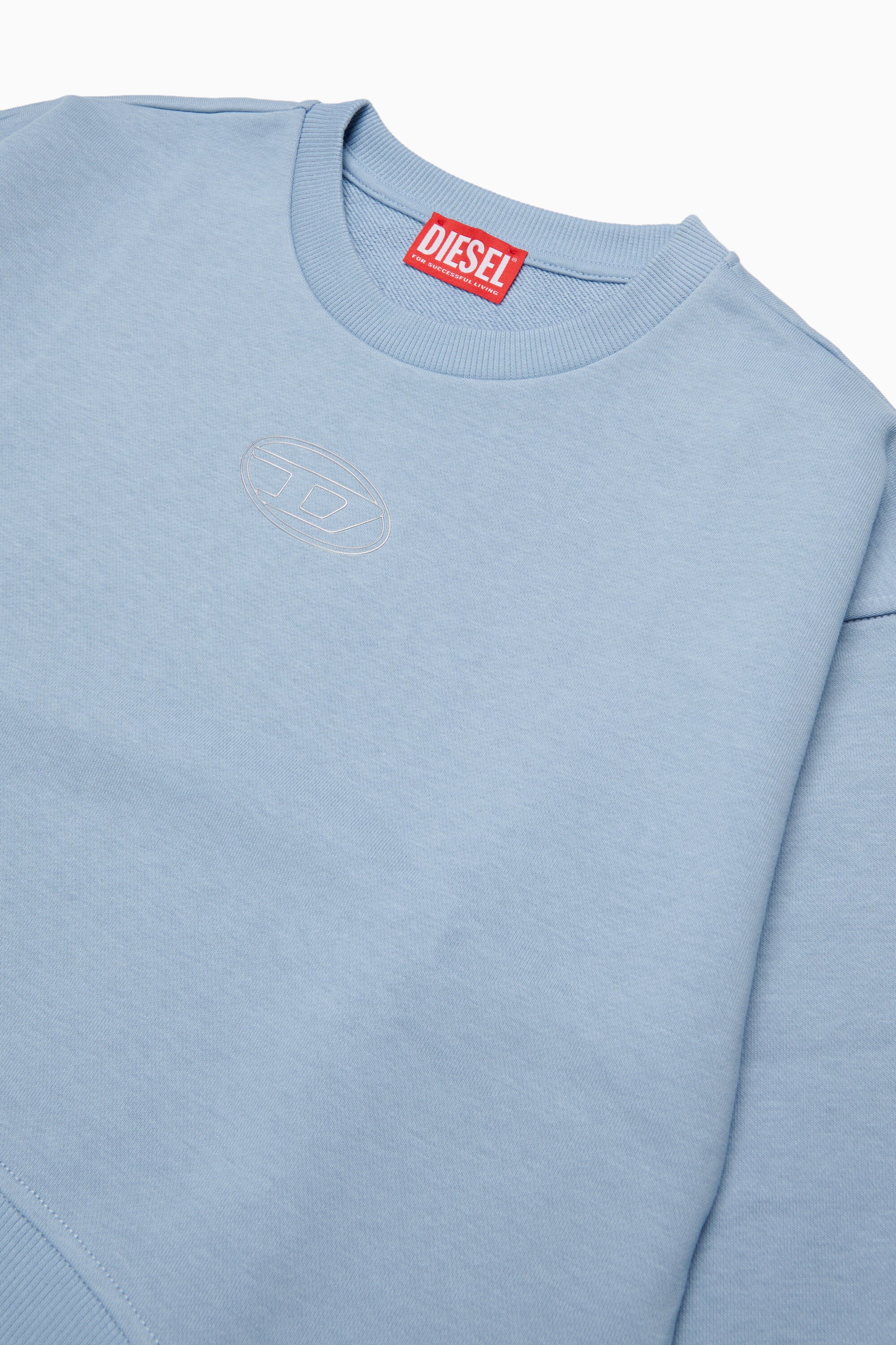 Sweat-shirt col rond avec logo