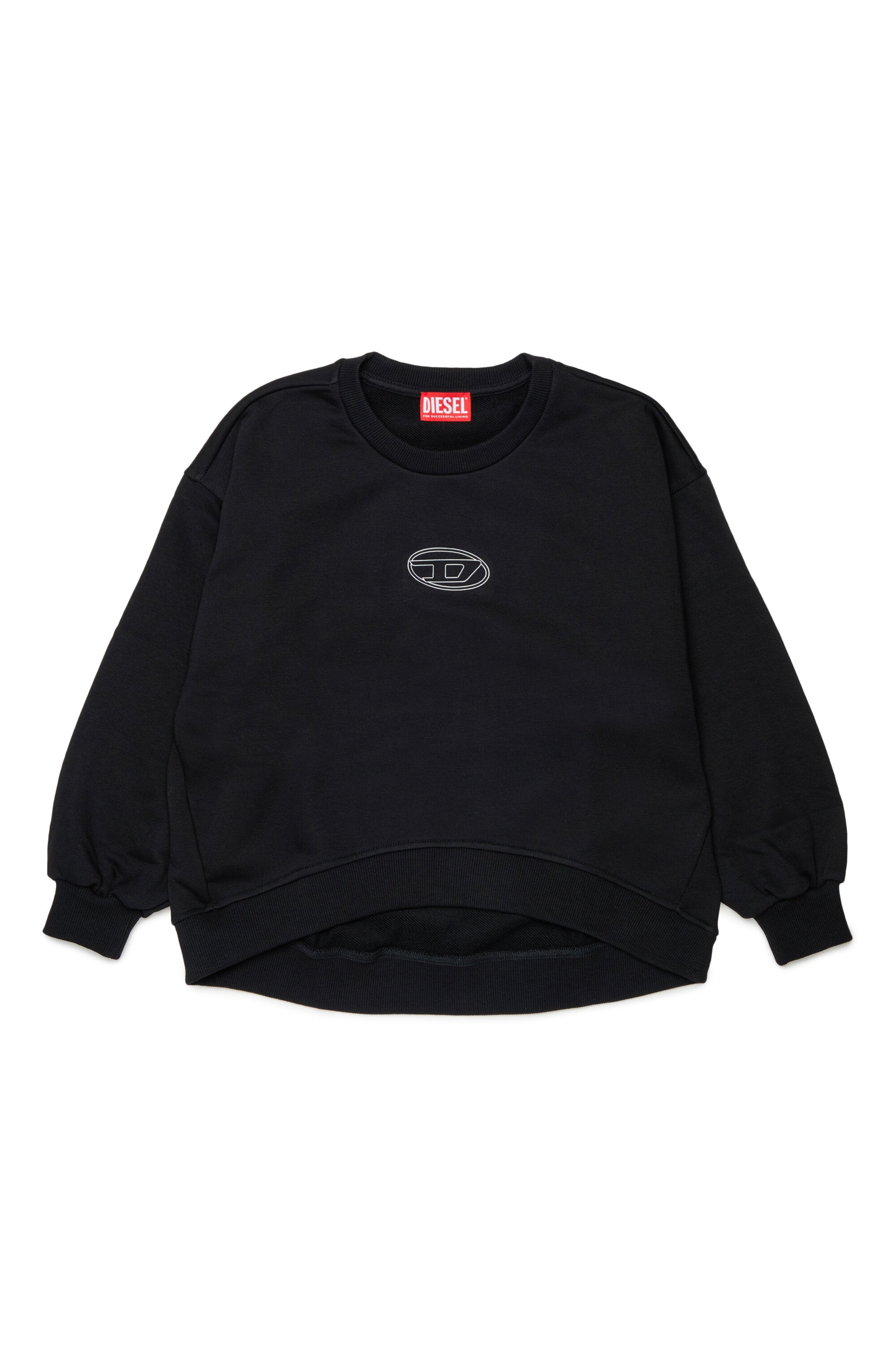 Sweat-shirt col rond avec logo