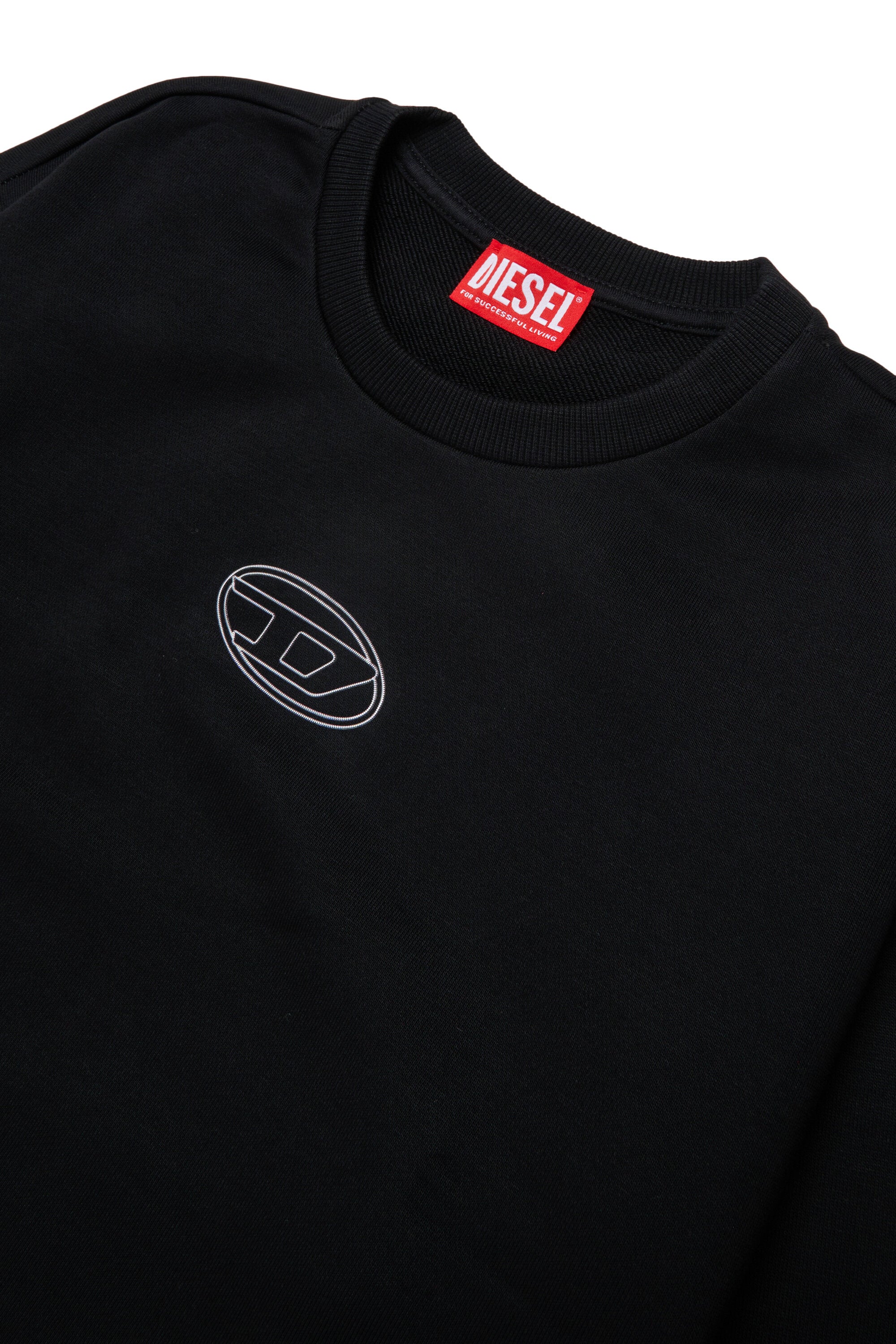Sweat-shirt col rond avec logo