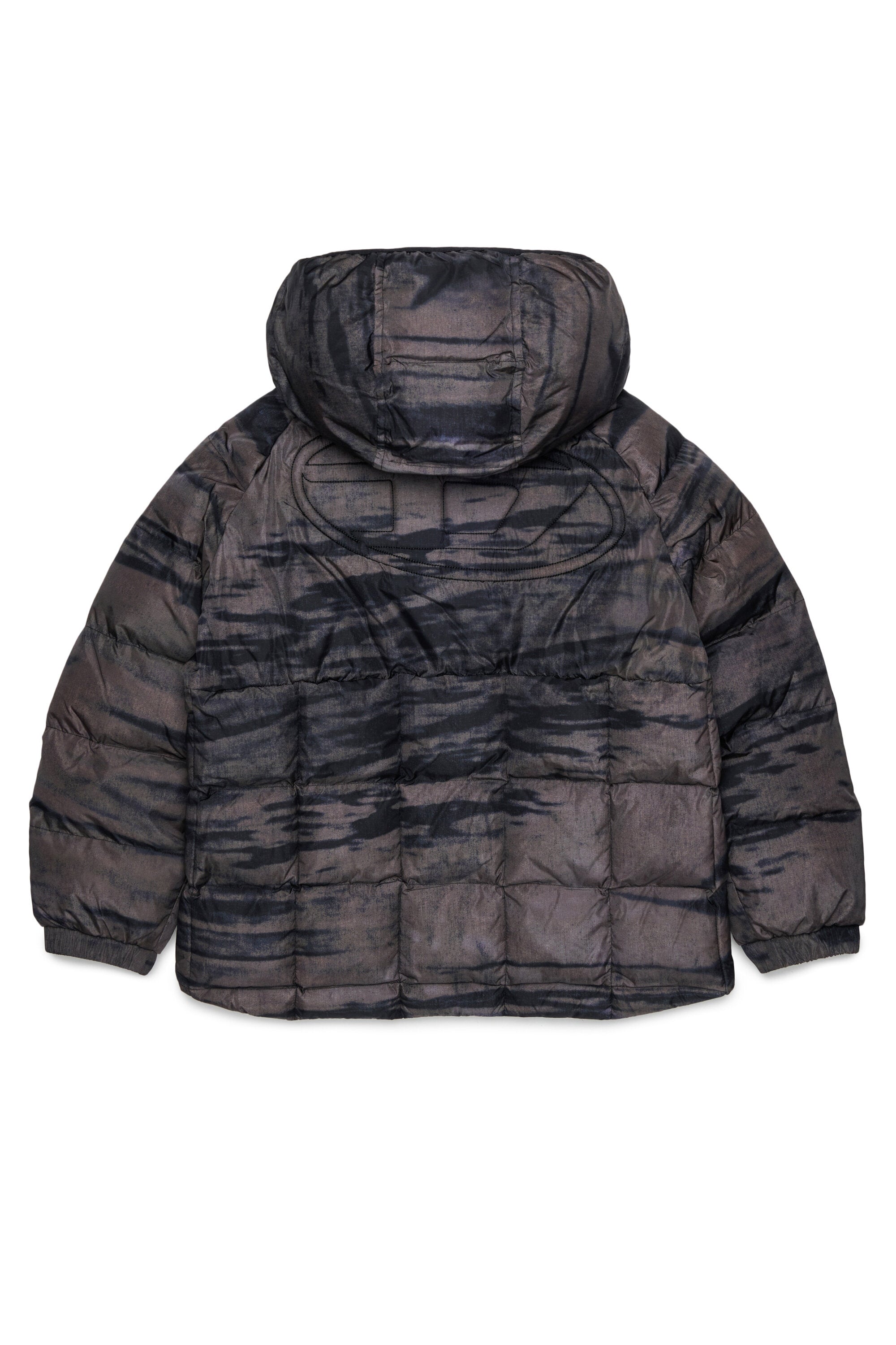 Gefütterte Jacke mit Logo
