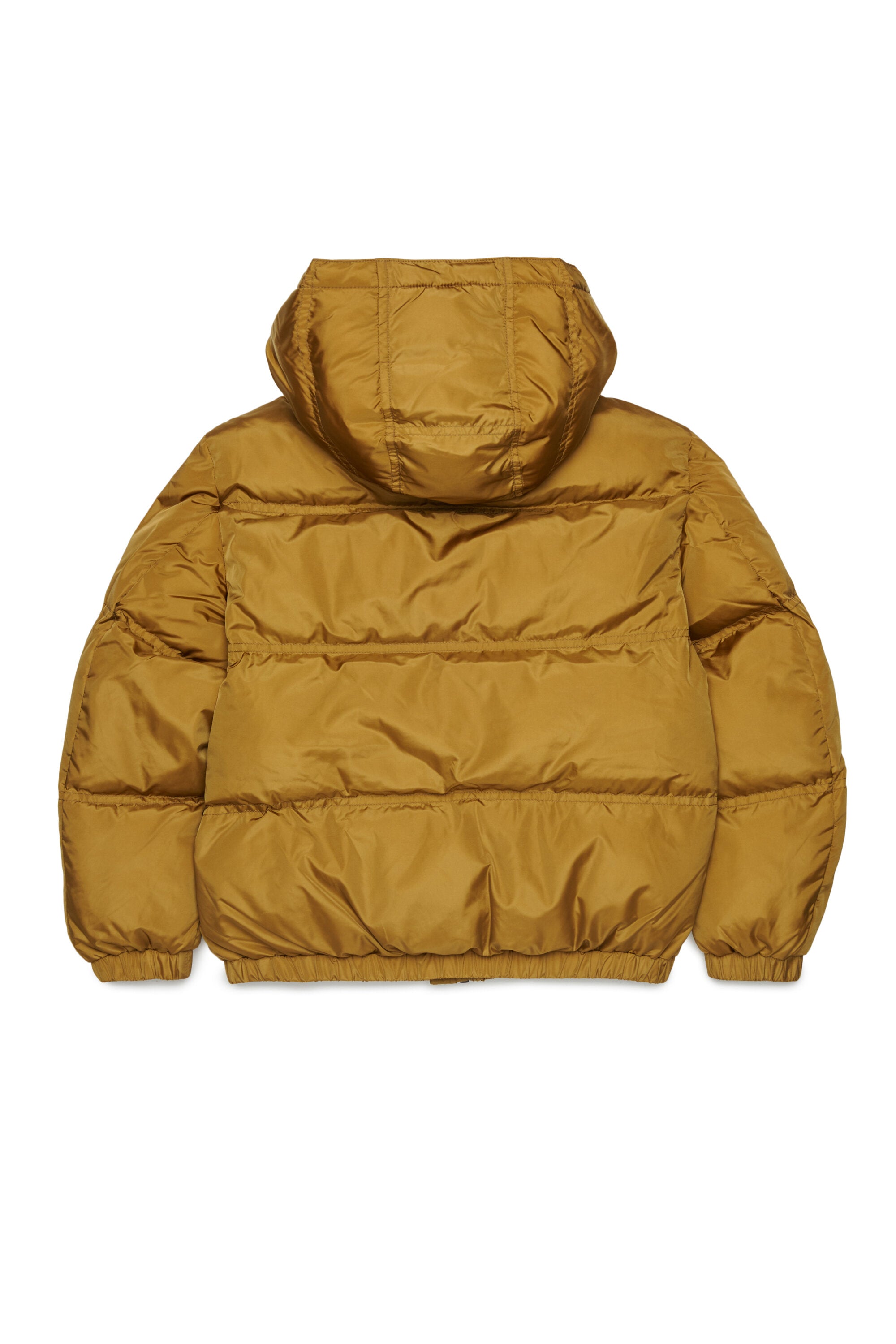 Gefütterte Jacke mit aufgedrucktem Logo