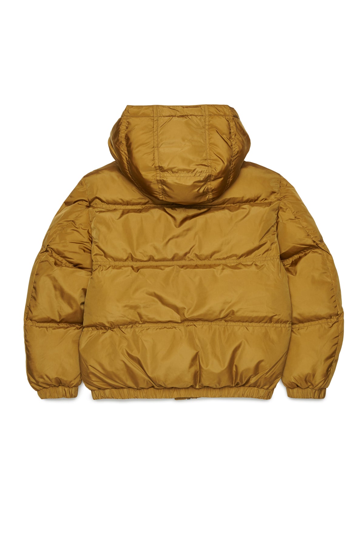 Gefütterte Jacke mit aufgedrucktem Logo
