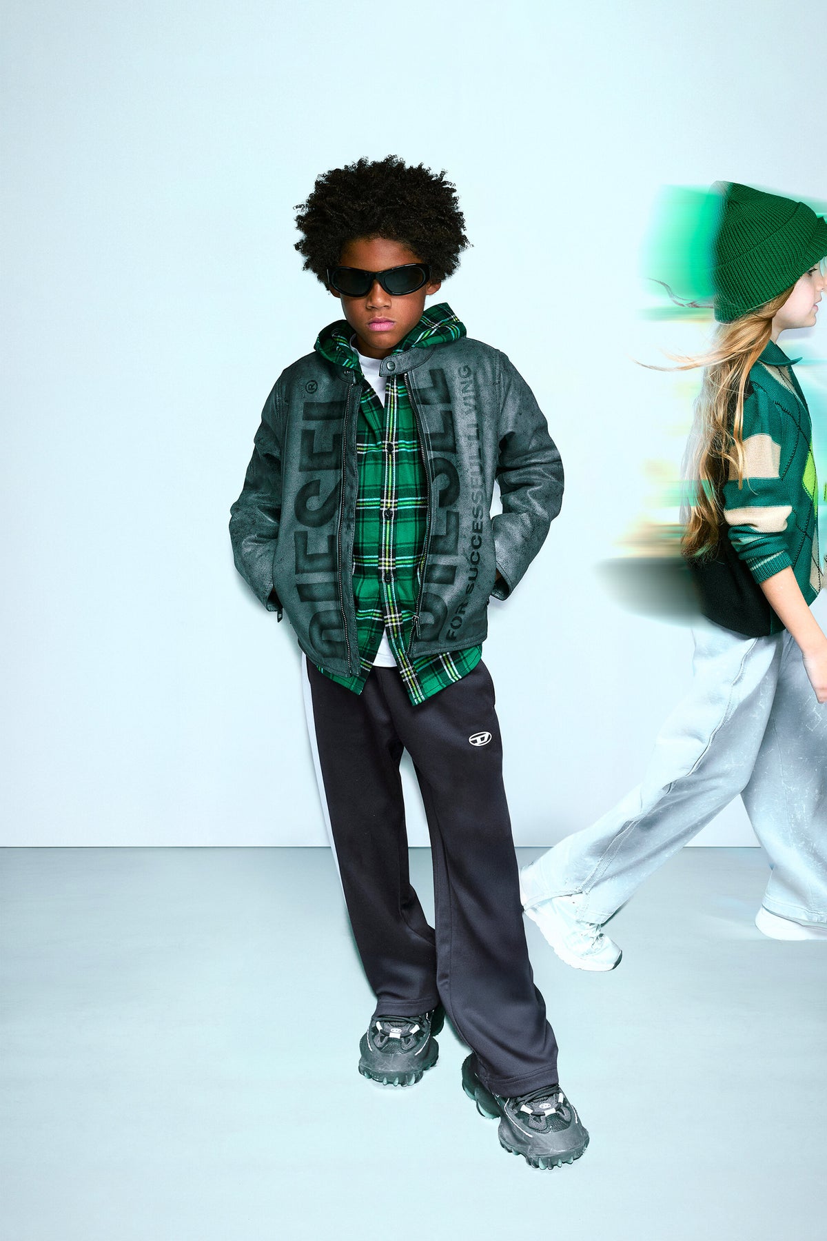 Pantaloni in felpa con logo