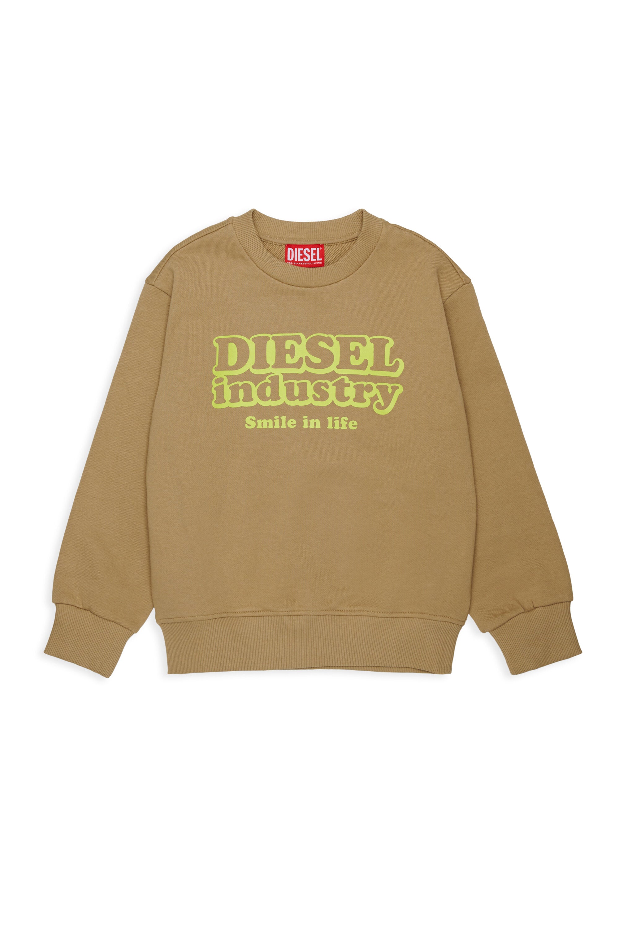 Sweatshirt mit Rundhalsausschnitt und Logo