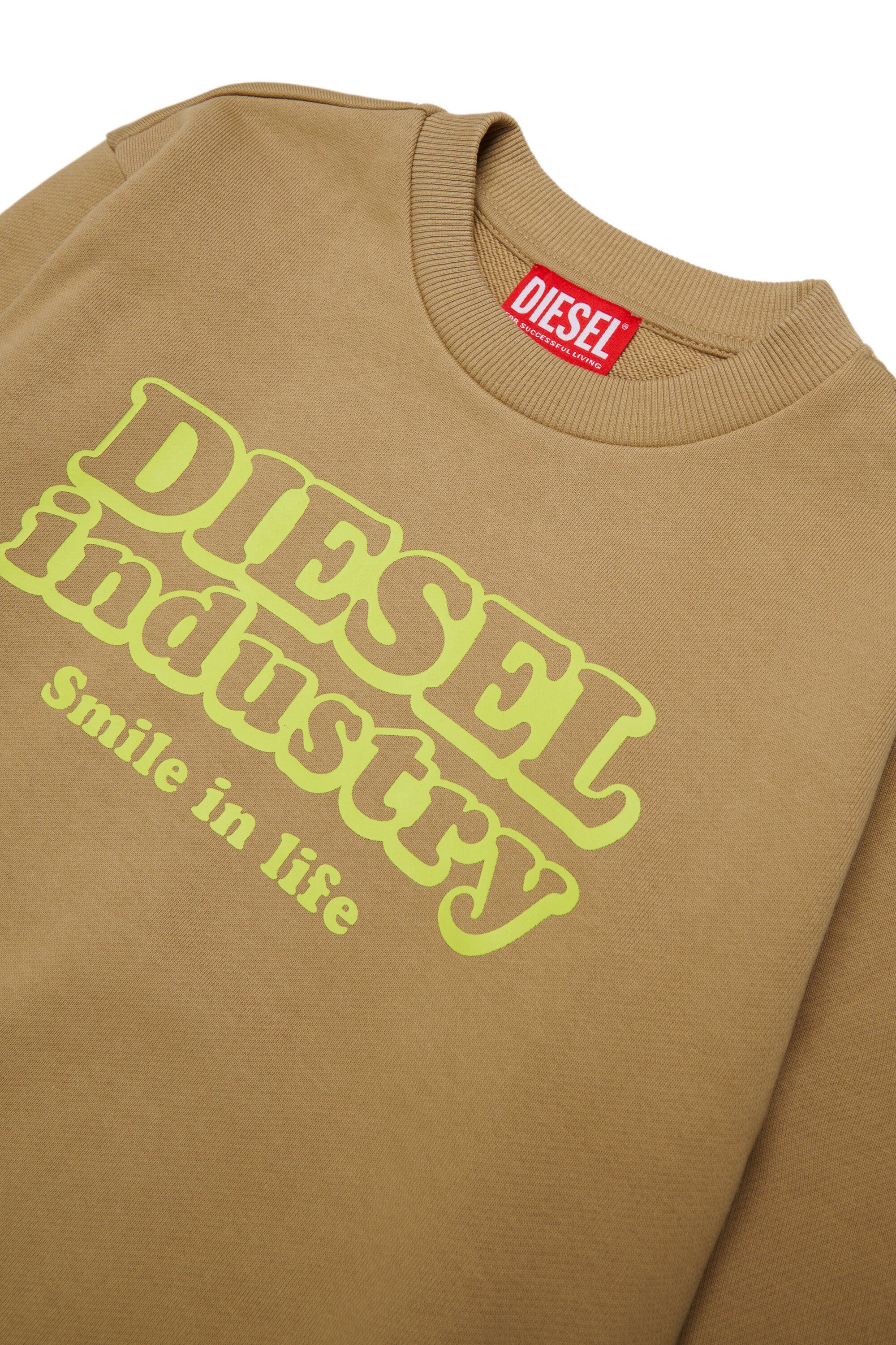 Sweatshirt mit Rundhalsausschnitt und Logo
