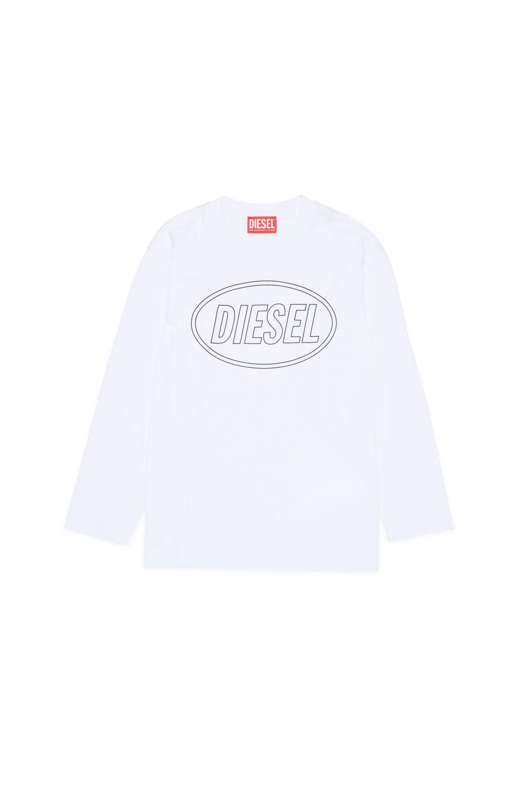 T-shirt manica lunga con logo