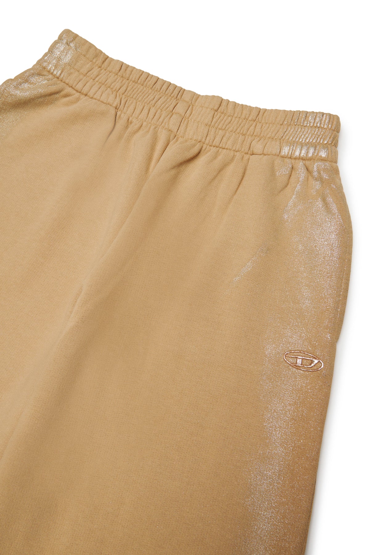 Pantalon en molleton à effet métallisé