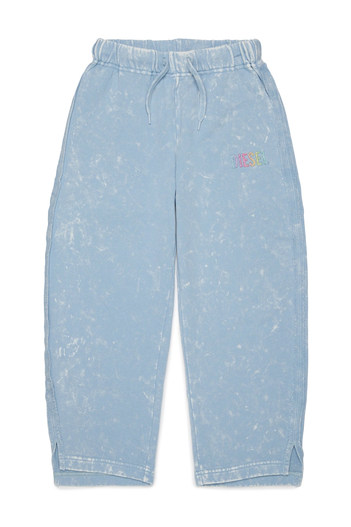 Sweatpants mit Washed-Effekt und Logo