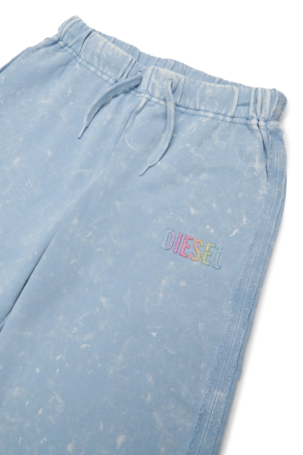 Sweatpants mit Washed-Effekt und Logo