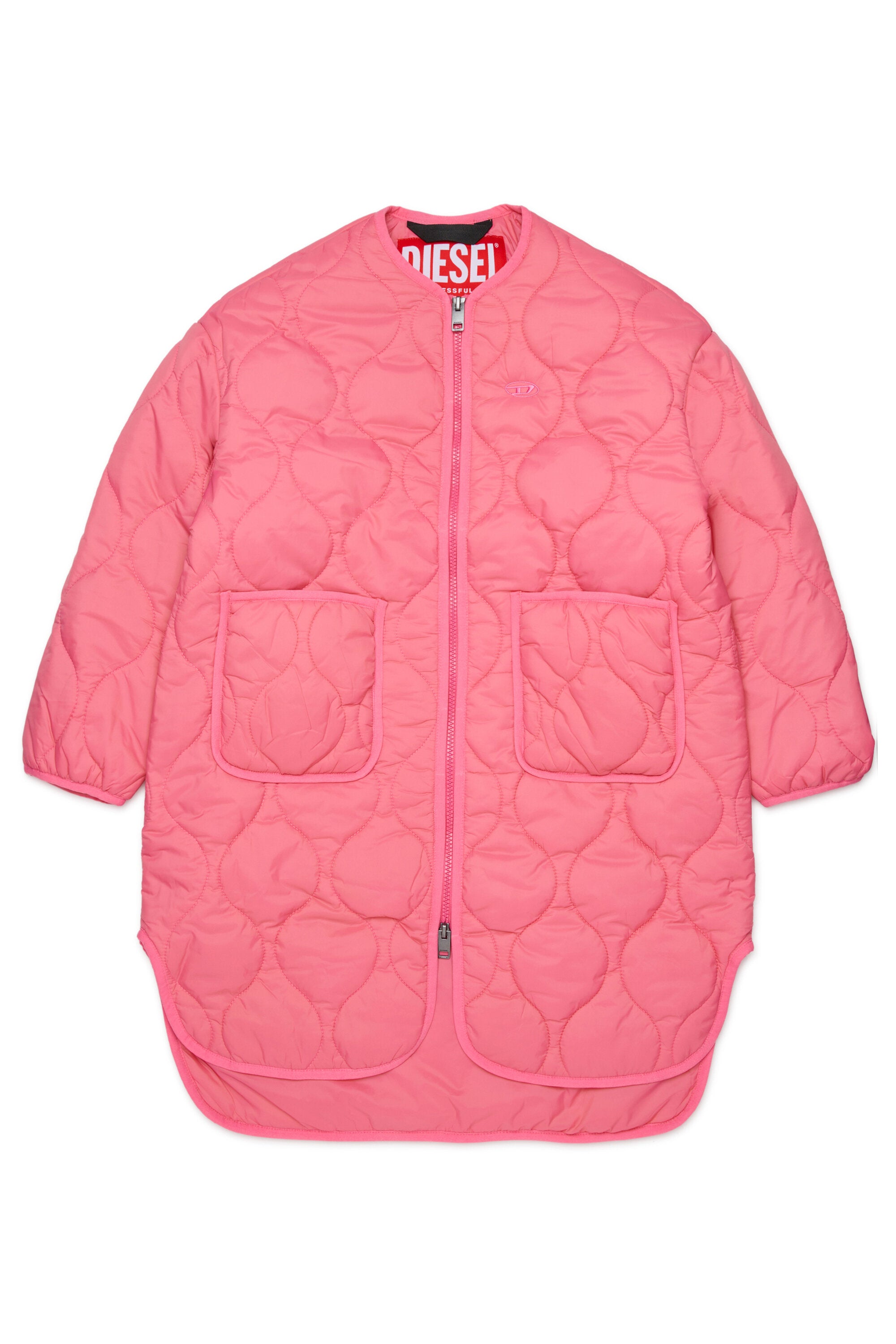 Veste matelassée avec logo imprimé
