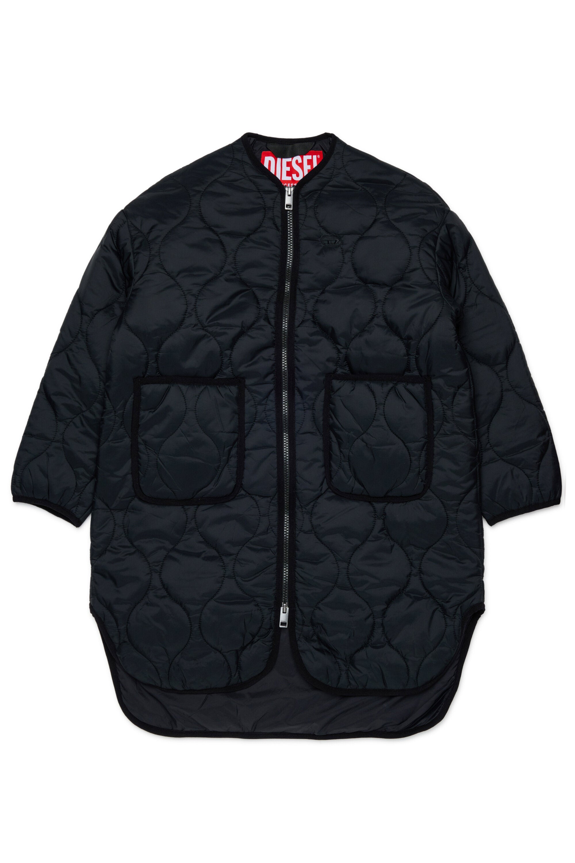 Veste matelassée avec logo imprimé