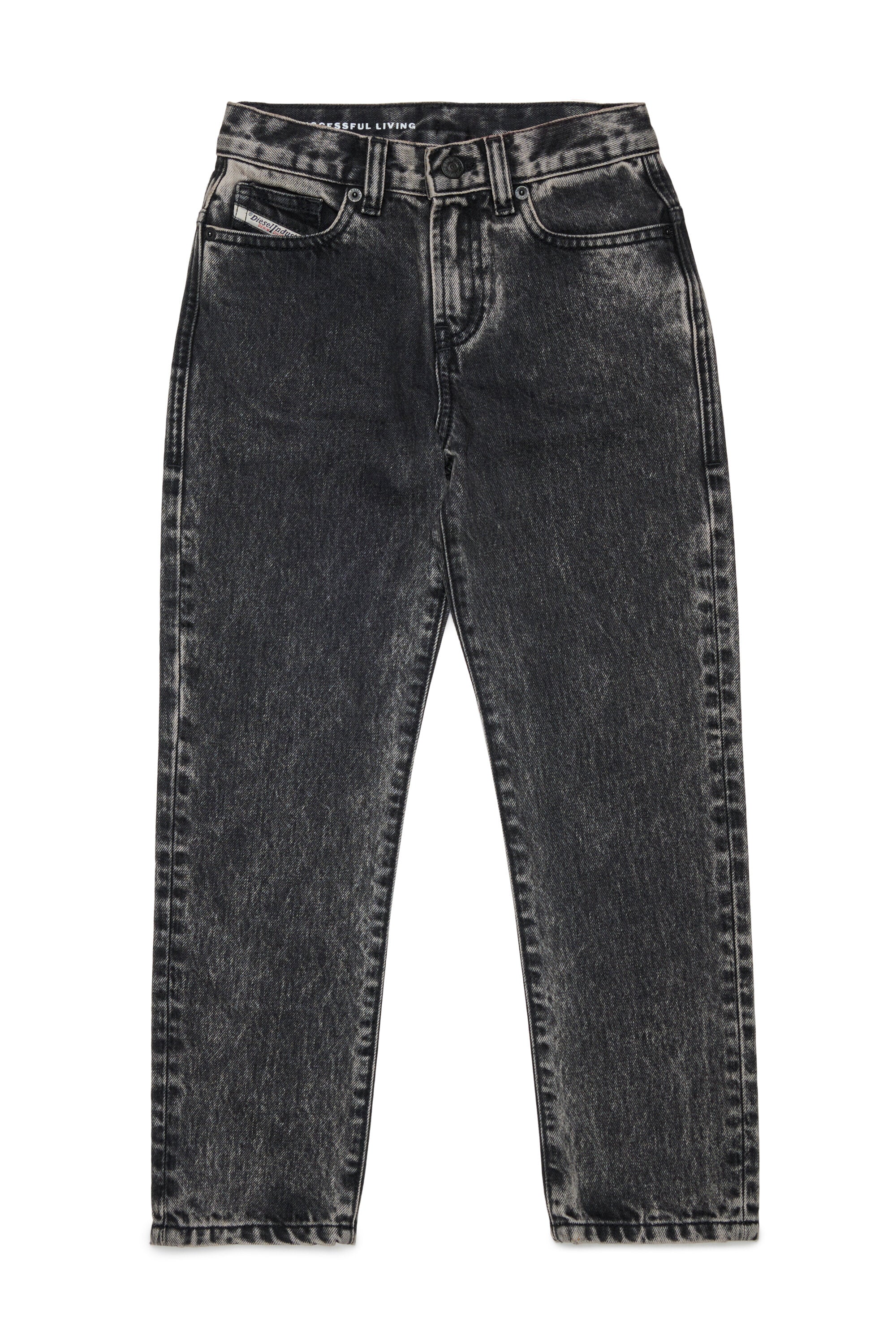 Jeans corte regular en lavado negro - 2020 D-Viker