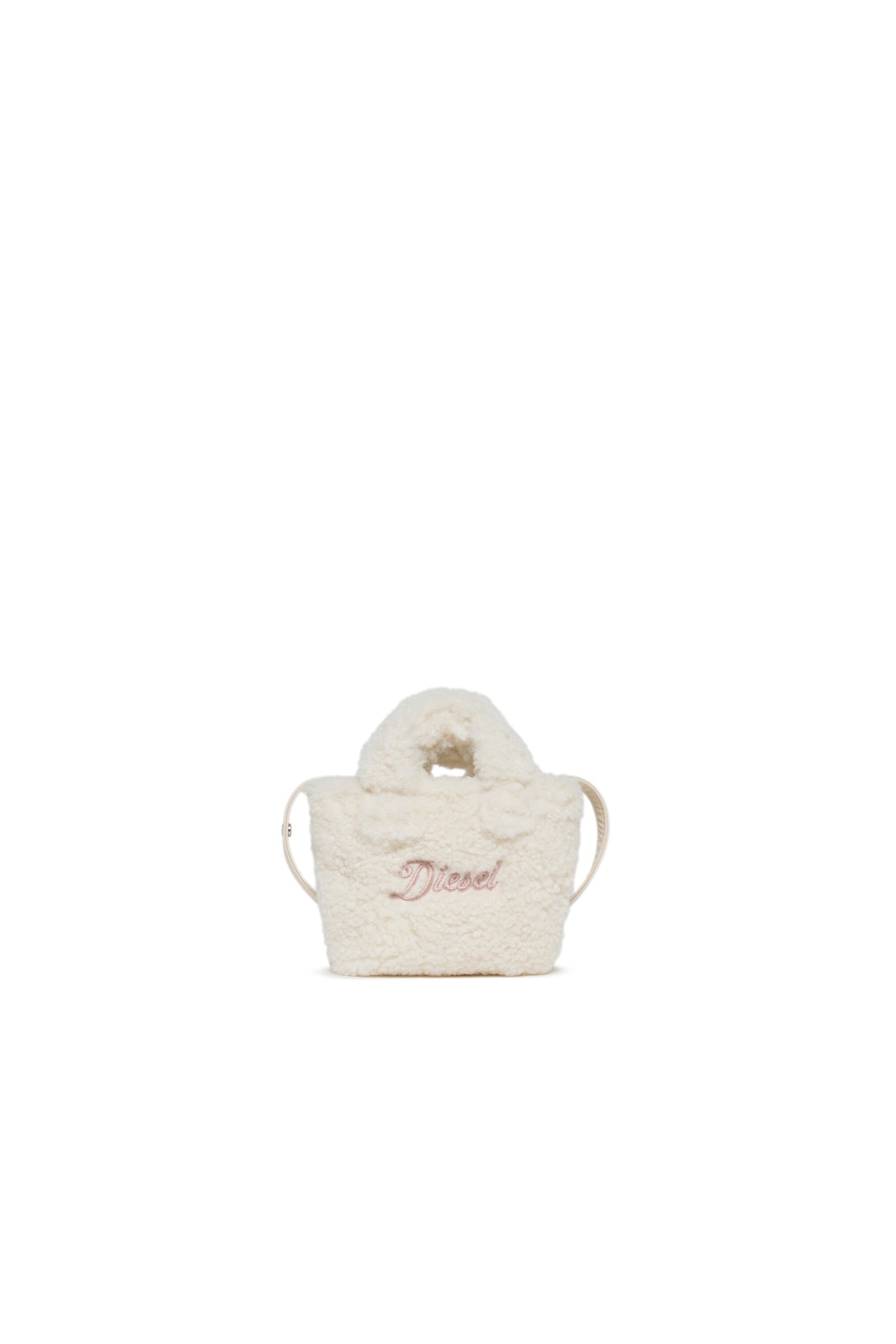Sac bandoulière en peluche teddy
