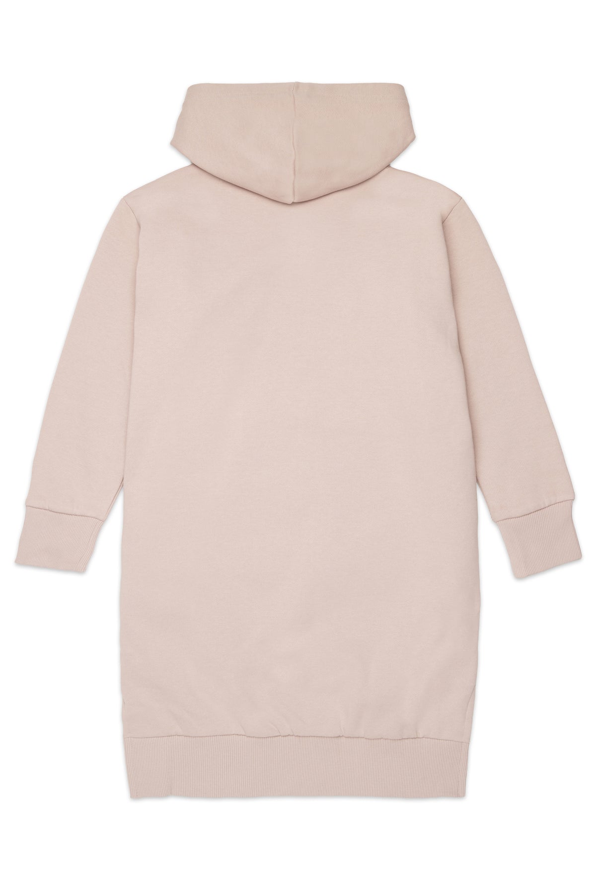 Fleece dress with logo