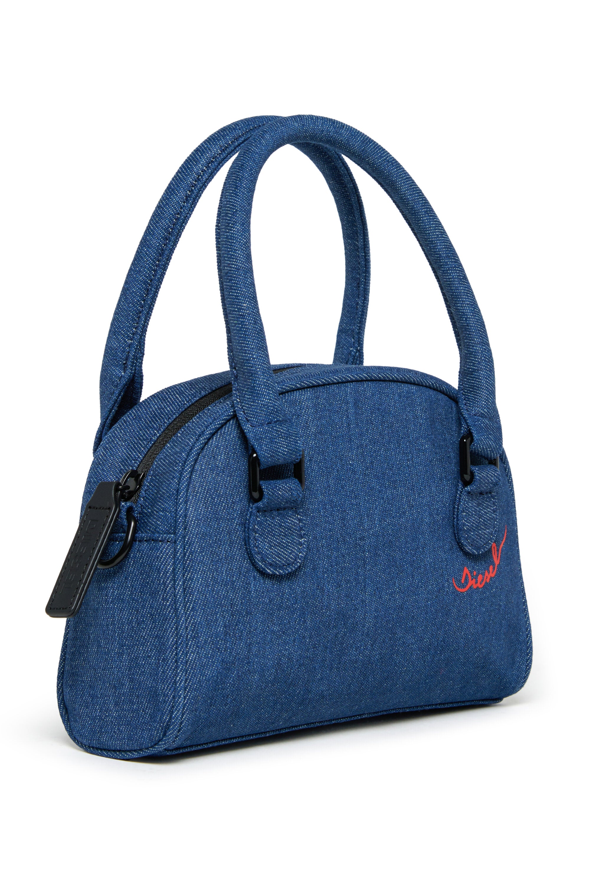 Denimtasche mit Logo