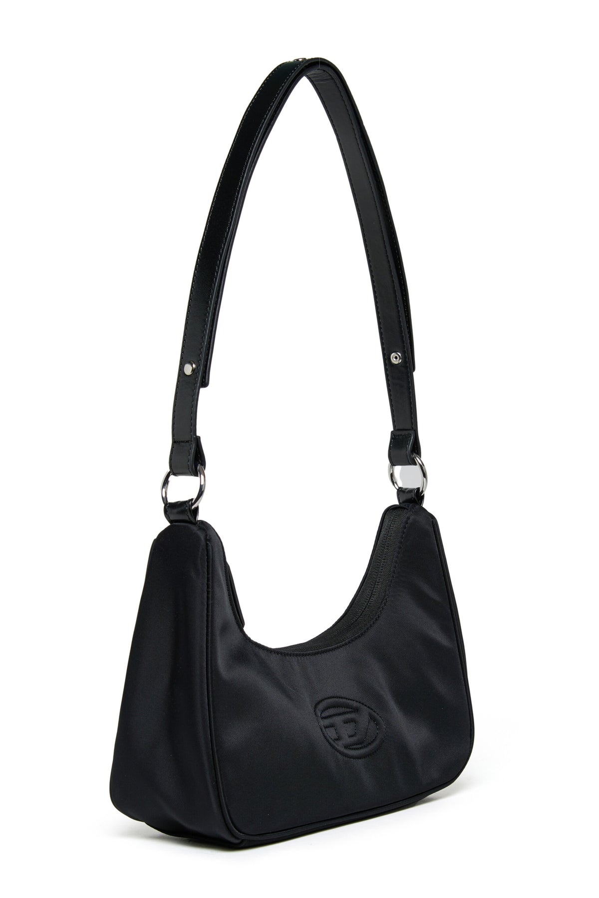 Shoulder bag with logo