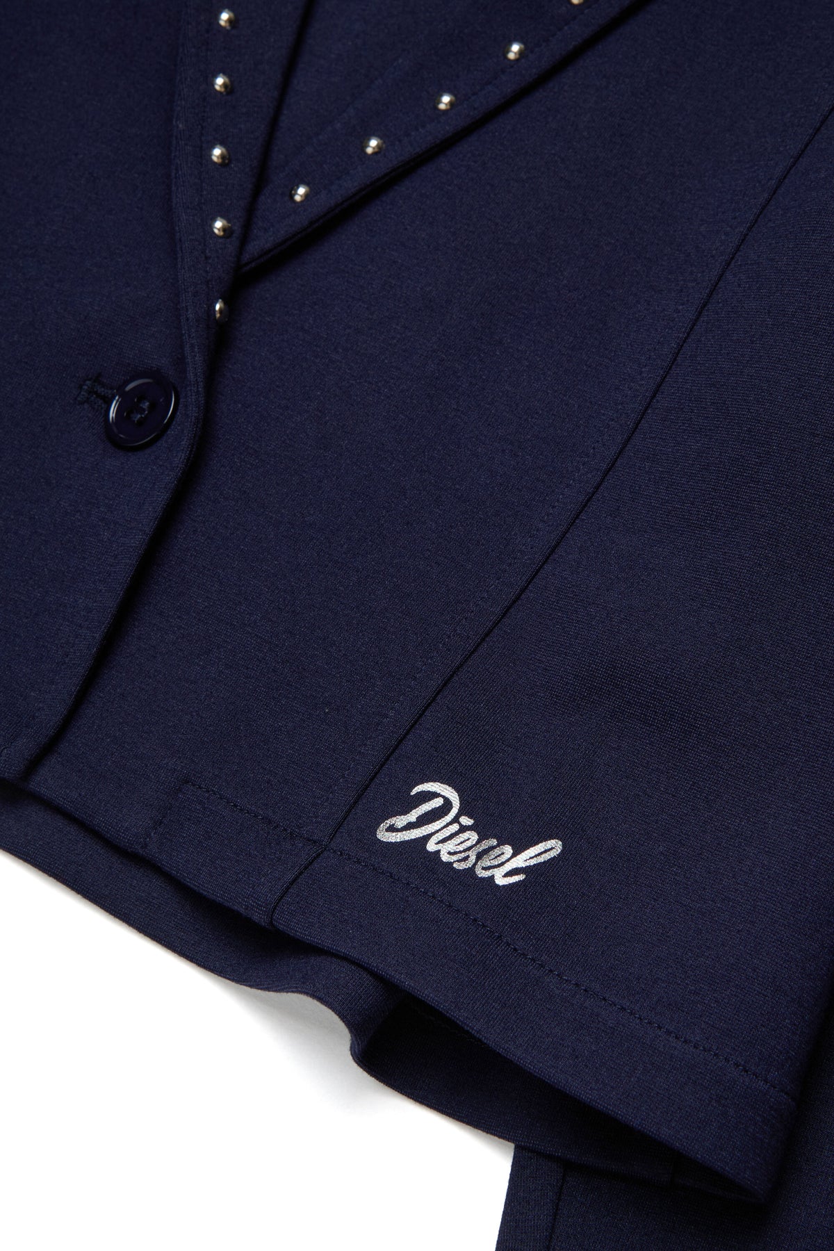 Blazer mit Nieten und Logo