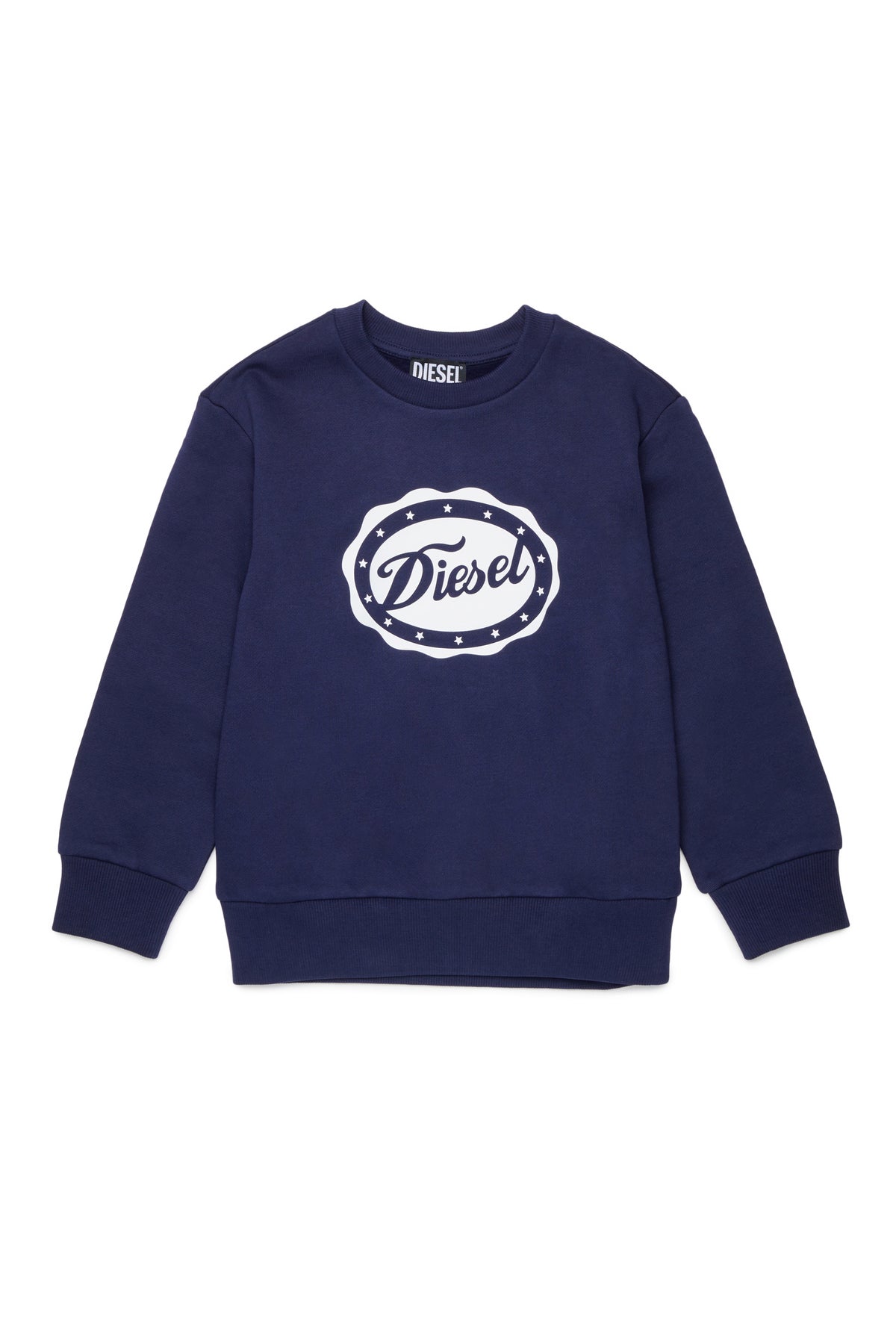 Crew-neck sweatshirt with logo