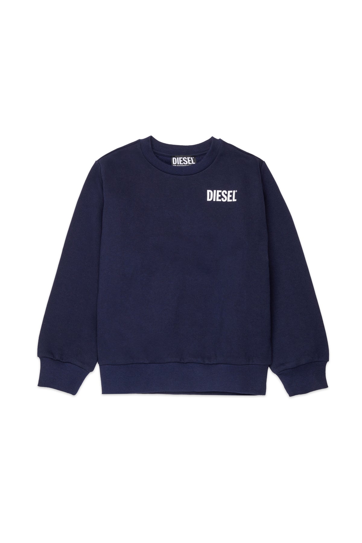 Crew-neck sweatshirt with logo