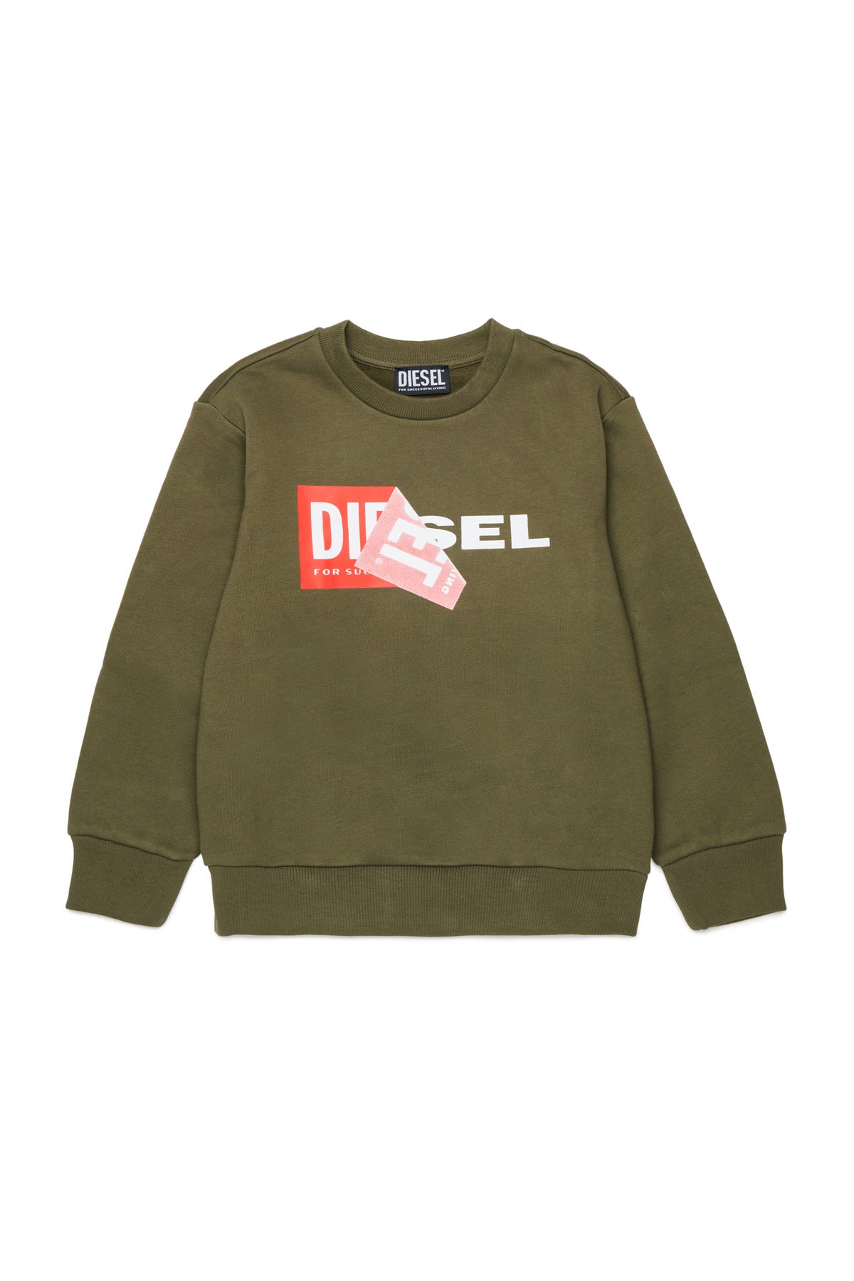 Sudadera de cuello redondo con logo