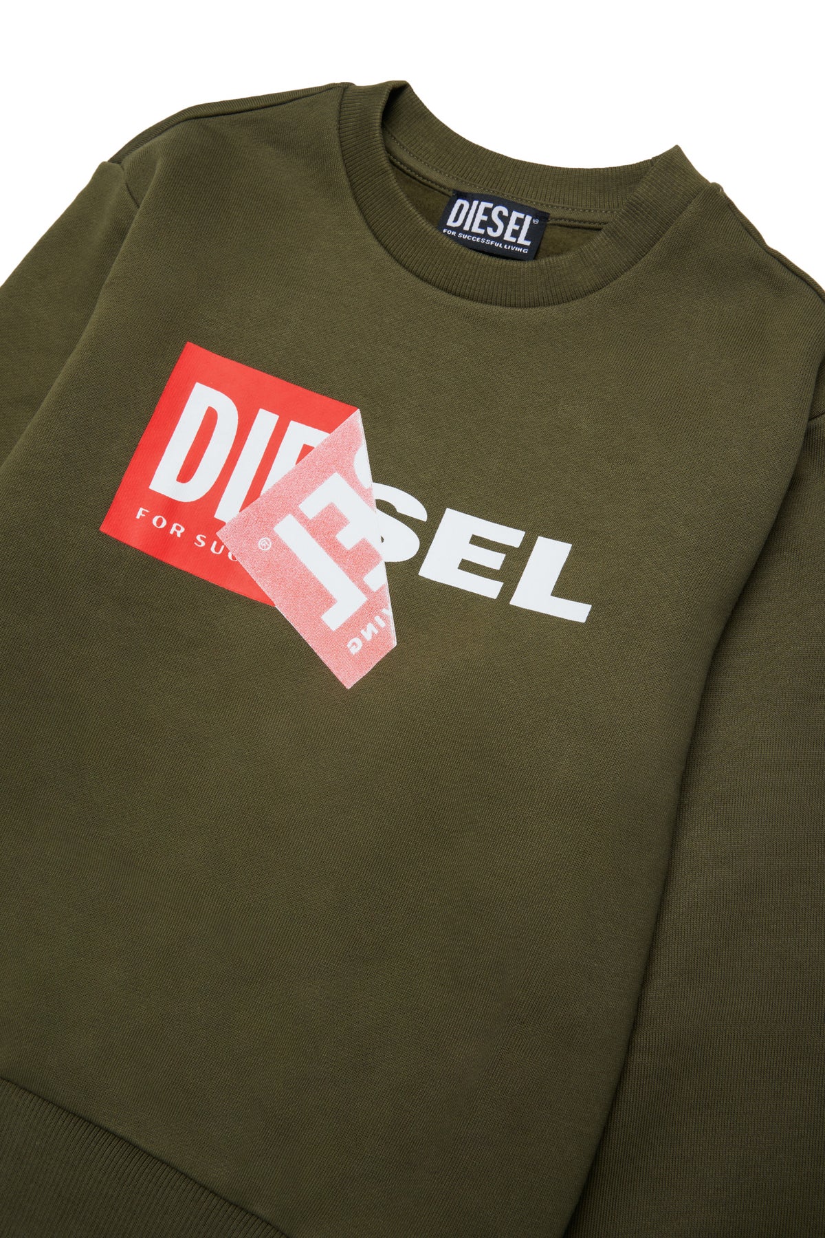 Sudadera de cuello redondo con logo