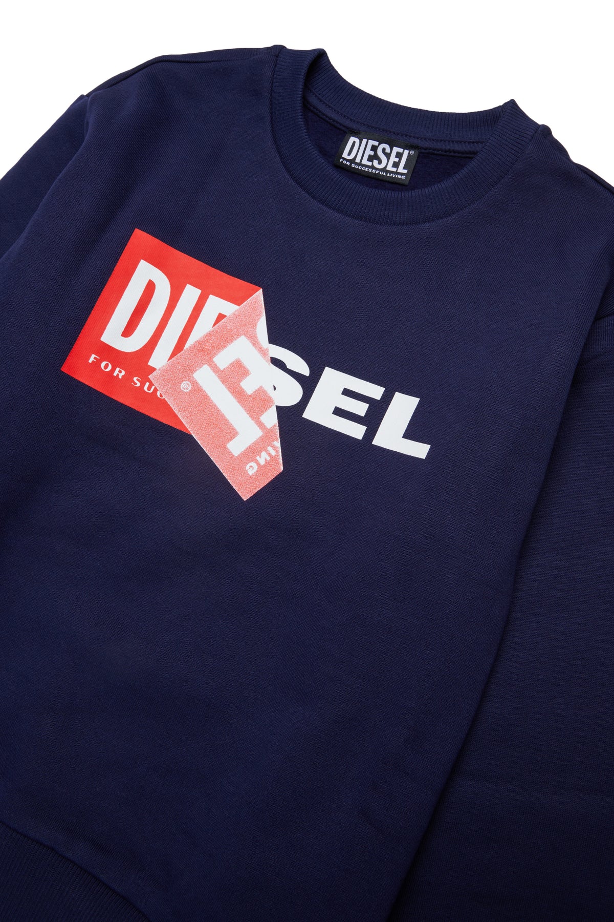 Sweat-shirt col rond avec logo