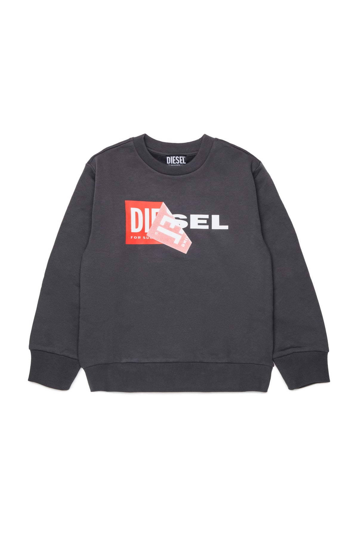 Crew-neck sweatshirt with logo