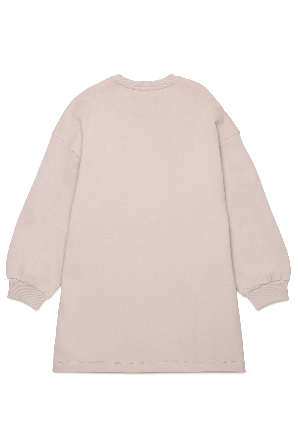 Crew neck dress with logo