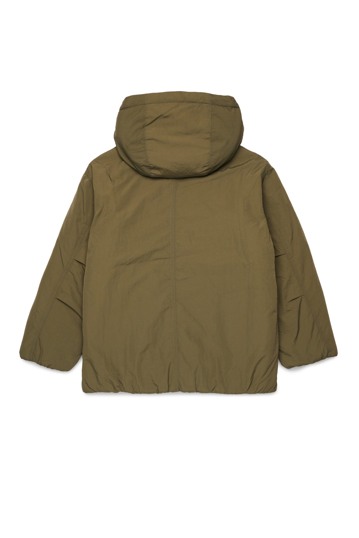 Padded jacket with logo