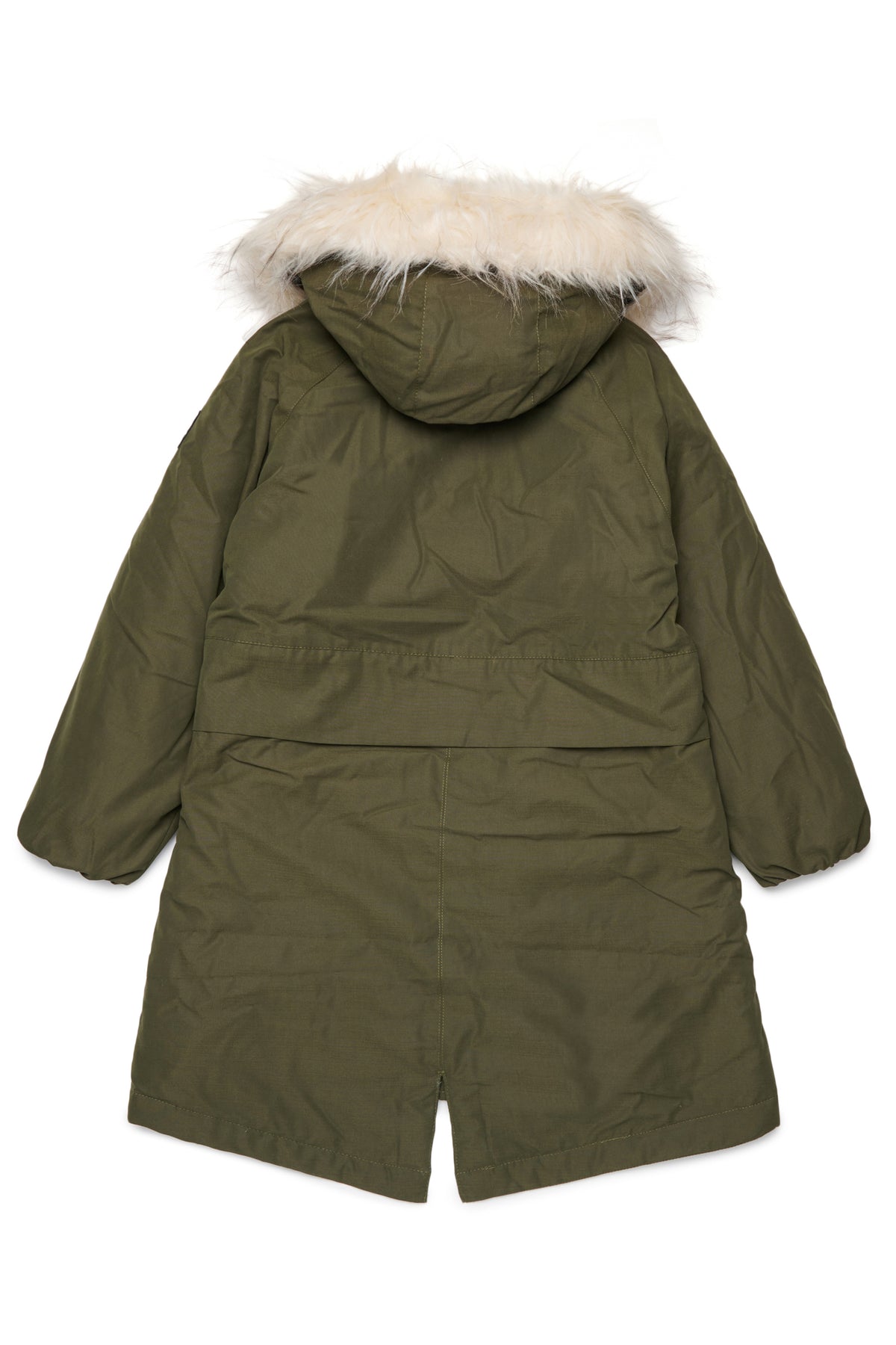 Parka mit aufgedrucktem Logo