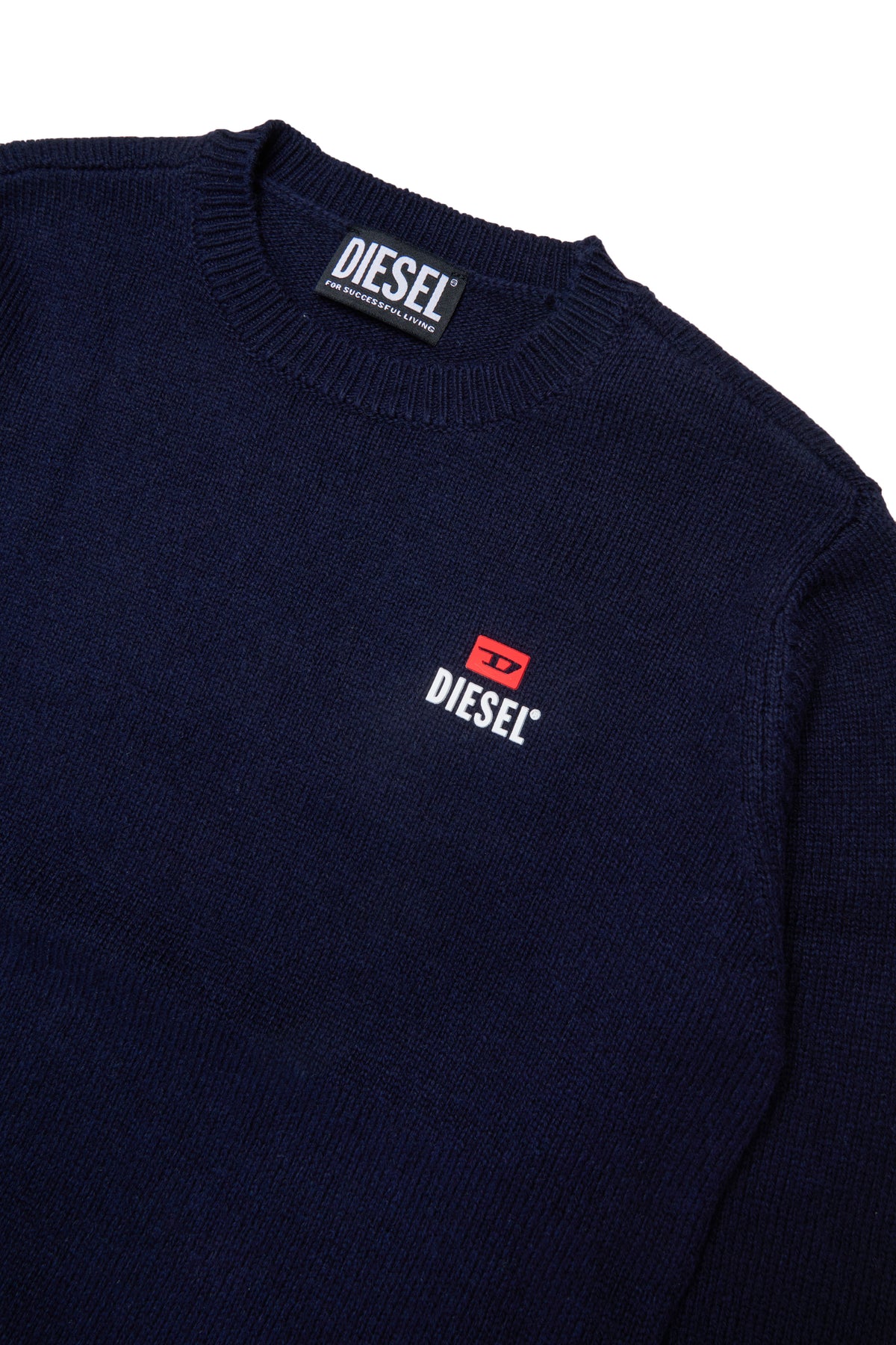 Pull ras du cou avec logo