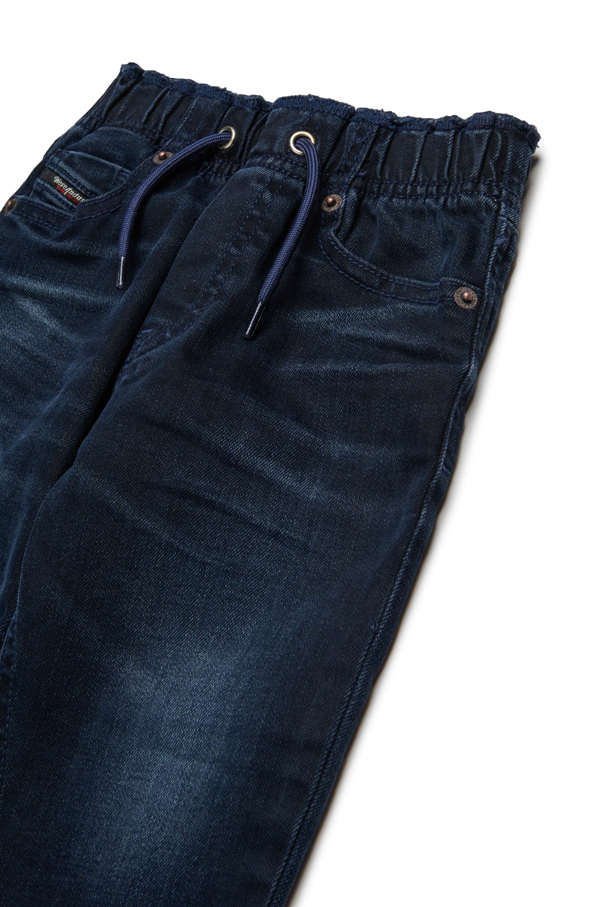 Jeans relaxed blu-nero sfumato - D-Marcie-B