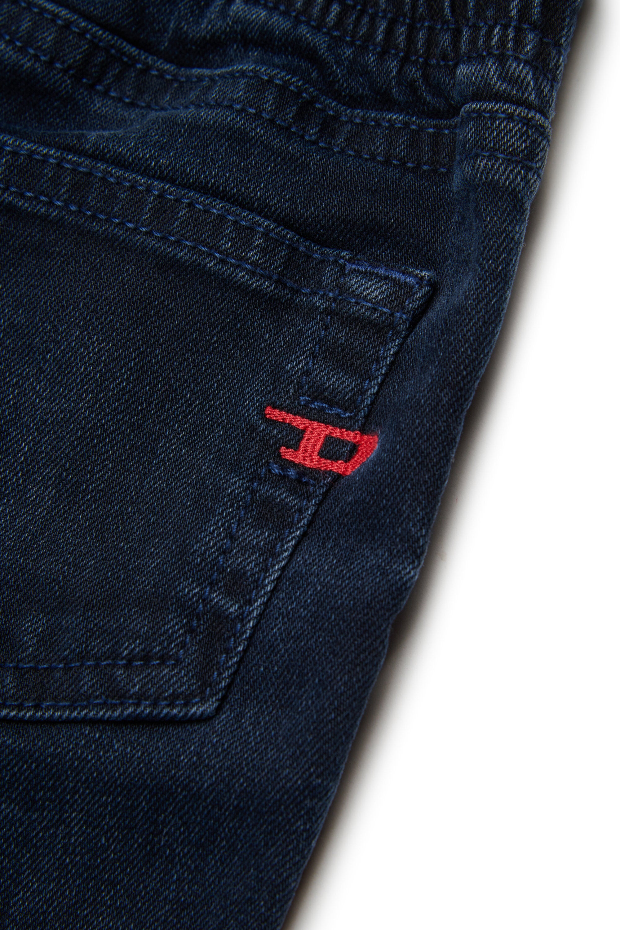 Blue-black shaded relaxed jeans - D-Marcie-B