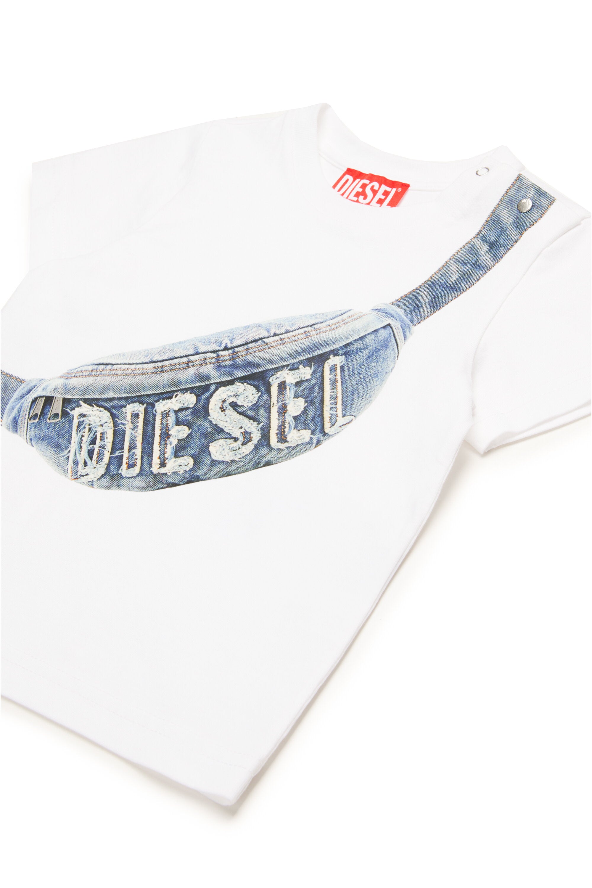 T-shirt con grafica Diesel Hip Pack