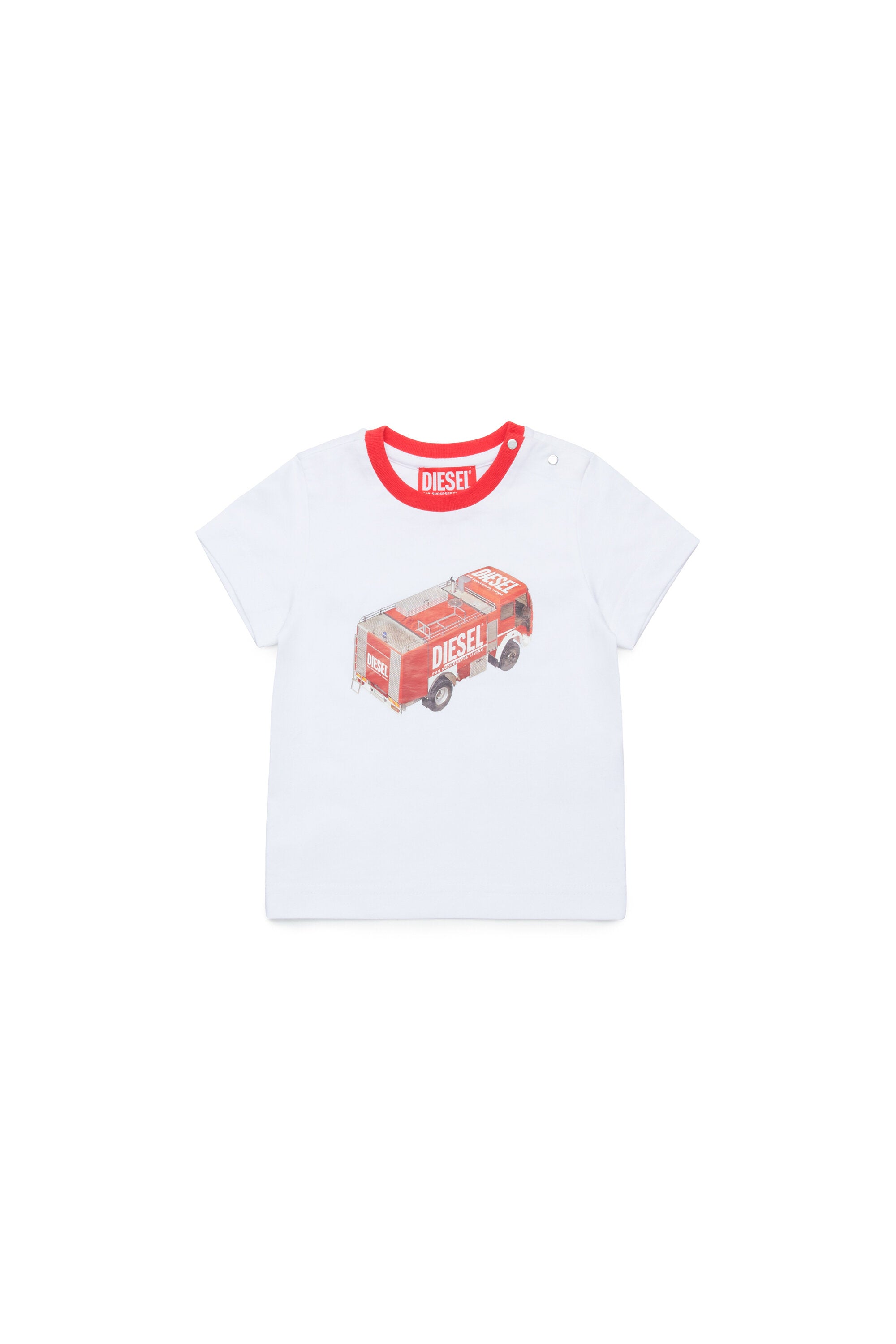 T-shirt avec graphisme Fire Truck