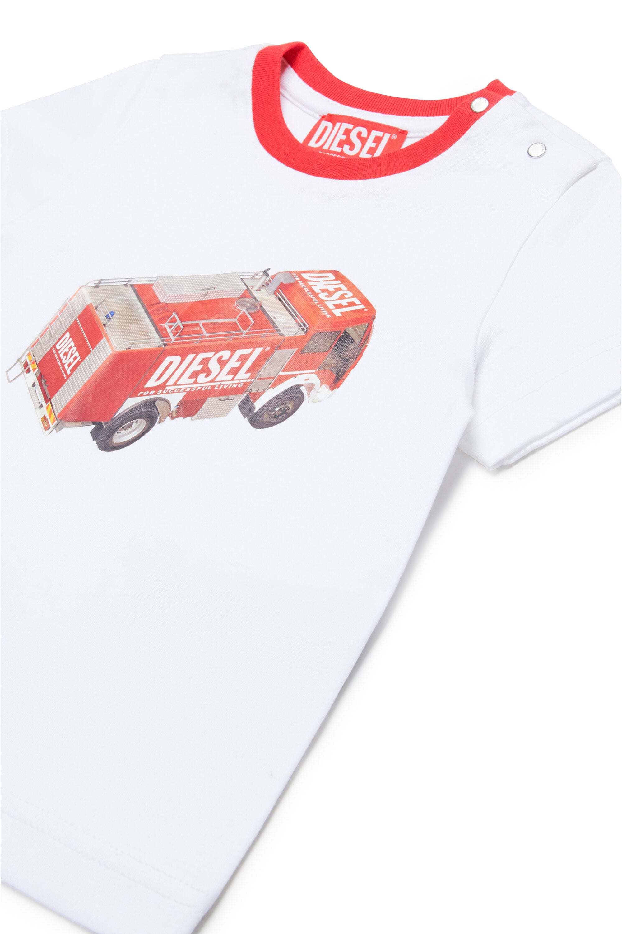 T-shirt con grafica Fire Truck
