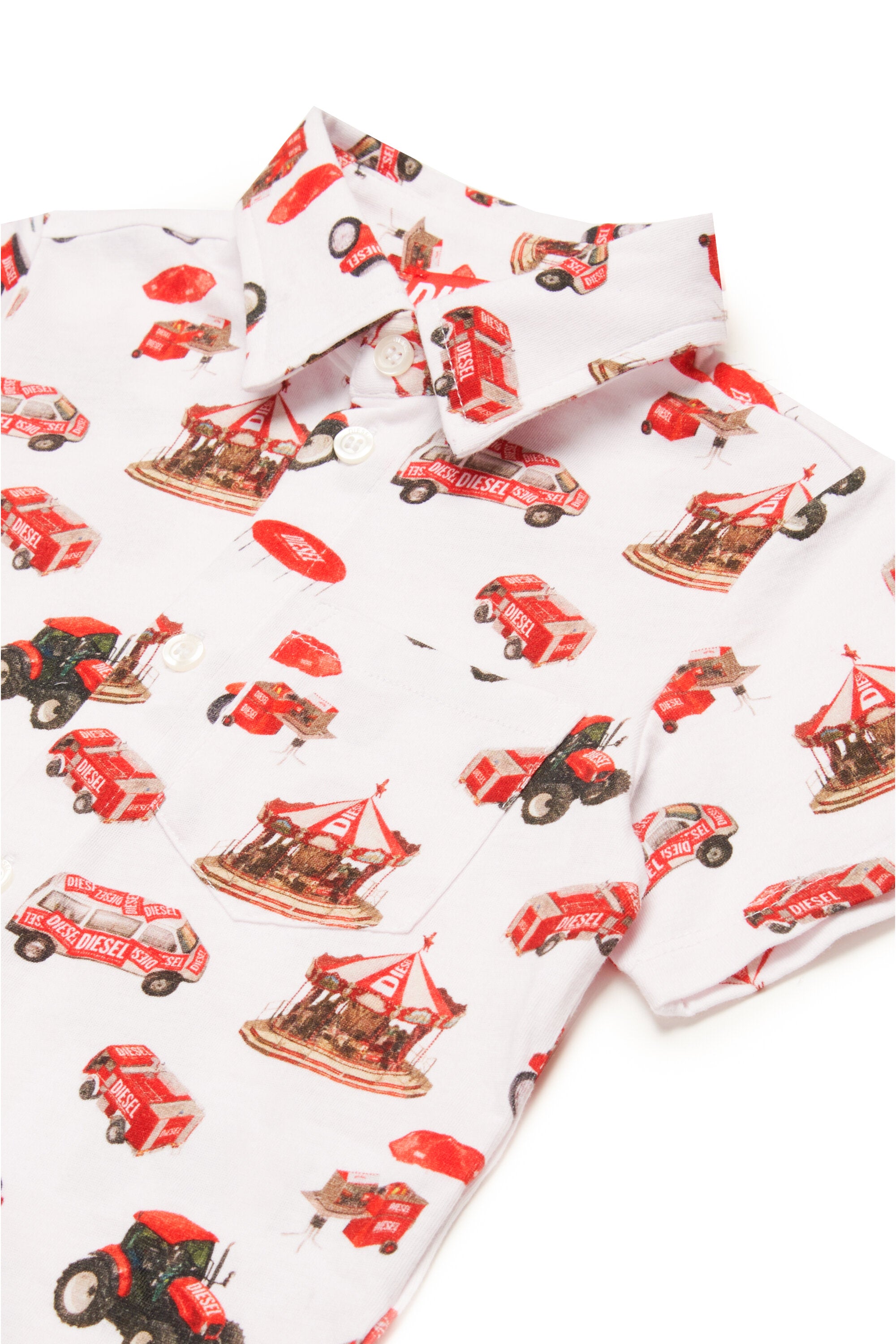 Camicia bowling allover Funny Campaign Diesel