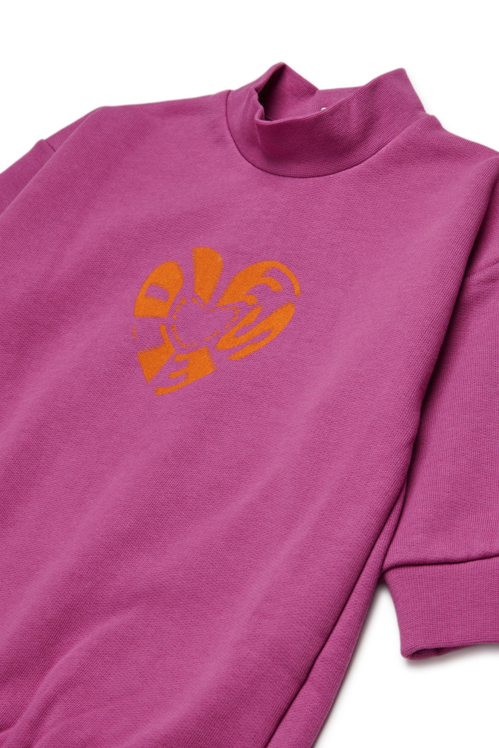 Abito egg shape con grafica Diesel Heart