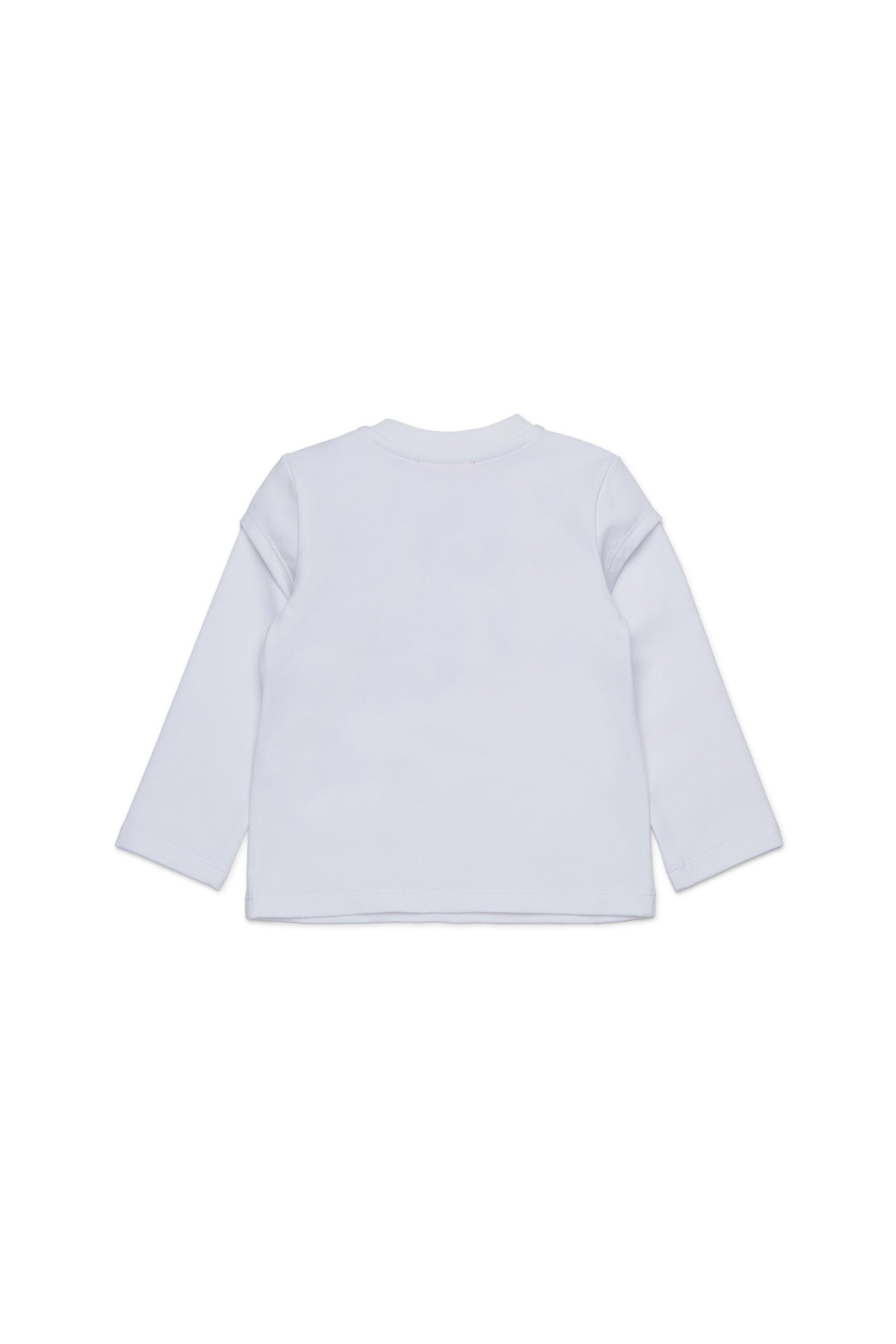 T-shirt in jersey stretch con stampa Flower